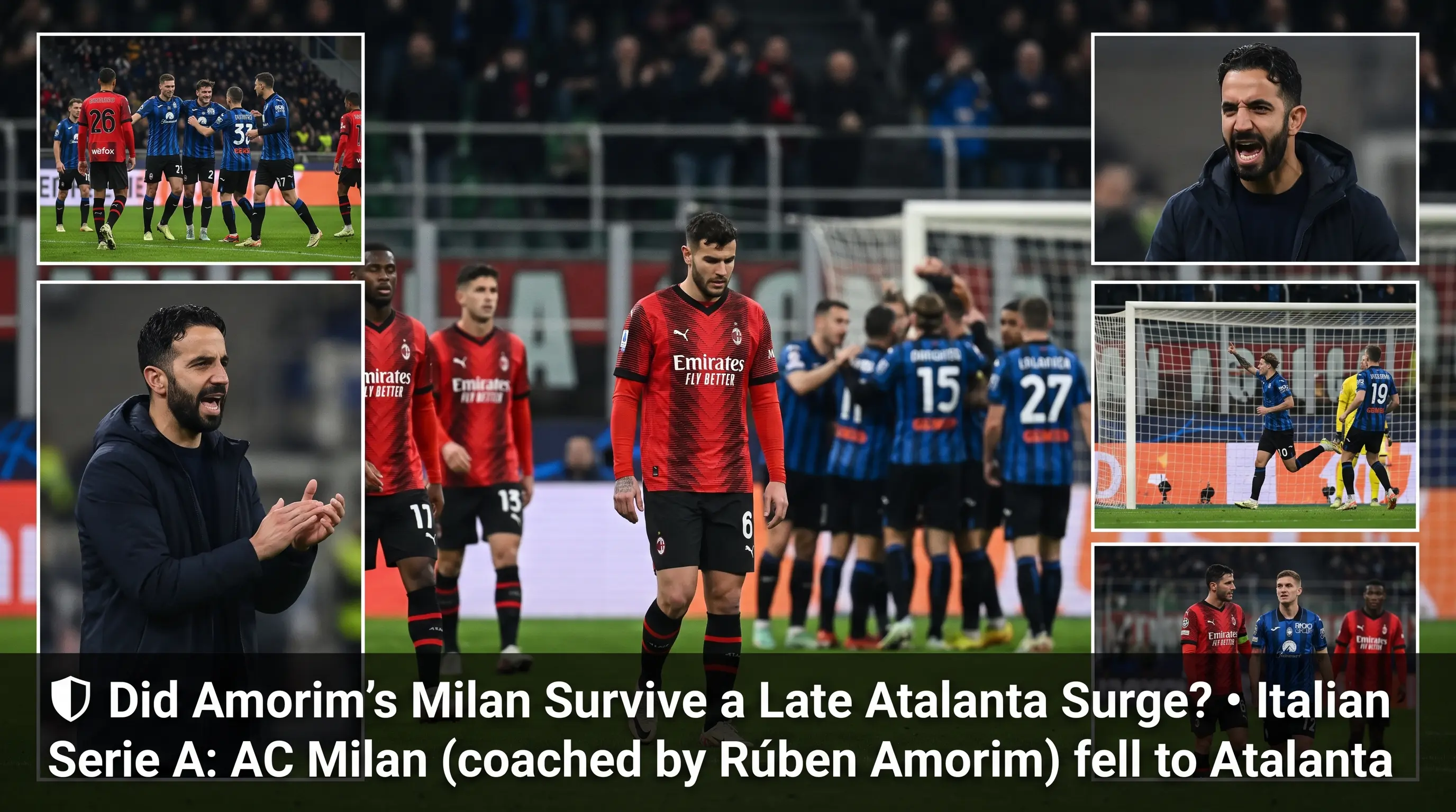 Did Amorim’s Milan Survive a Late Atalanta Surge?