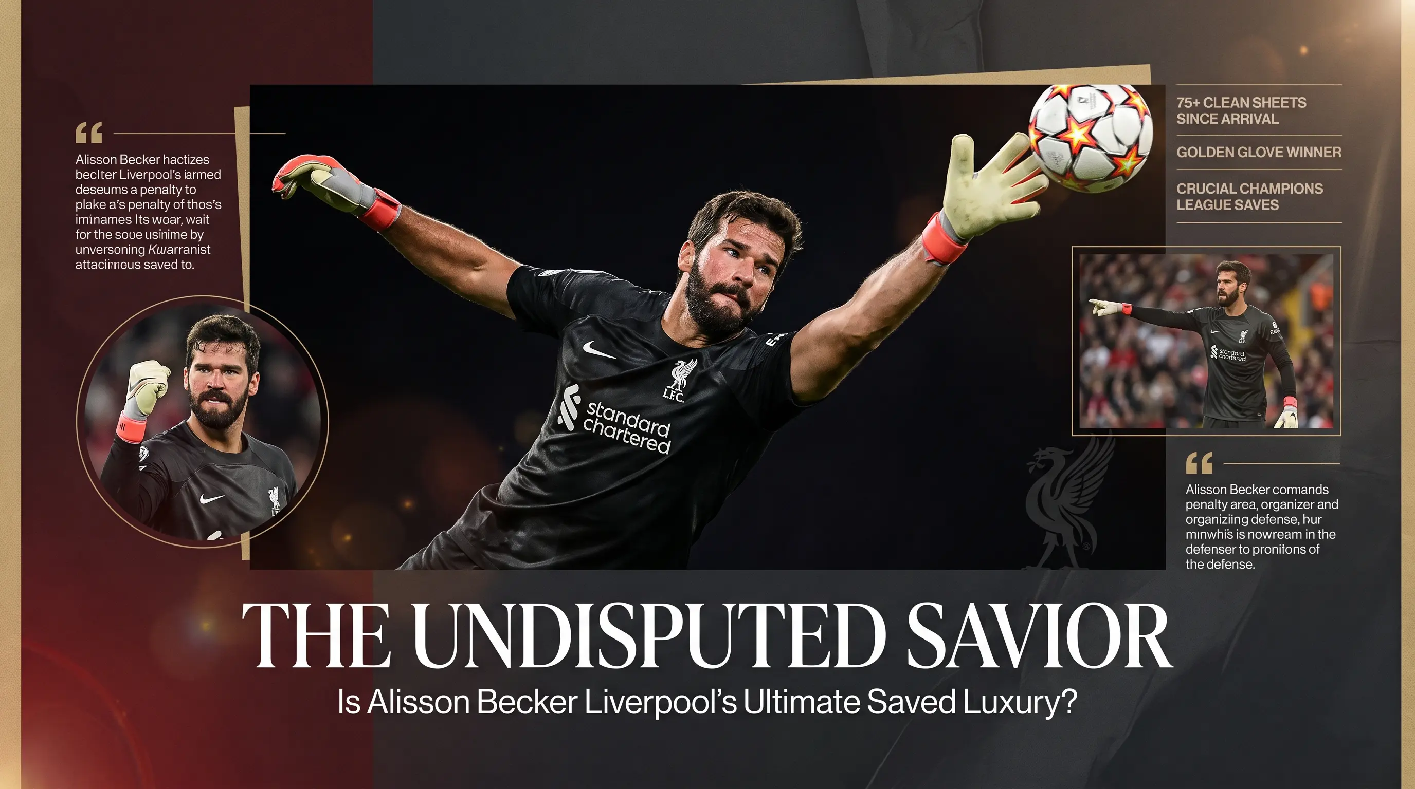 Is Alisson Becker the Ultimate Saved Luxury for Liverpool