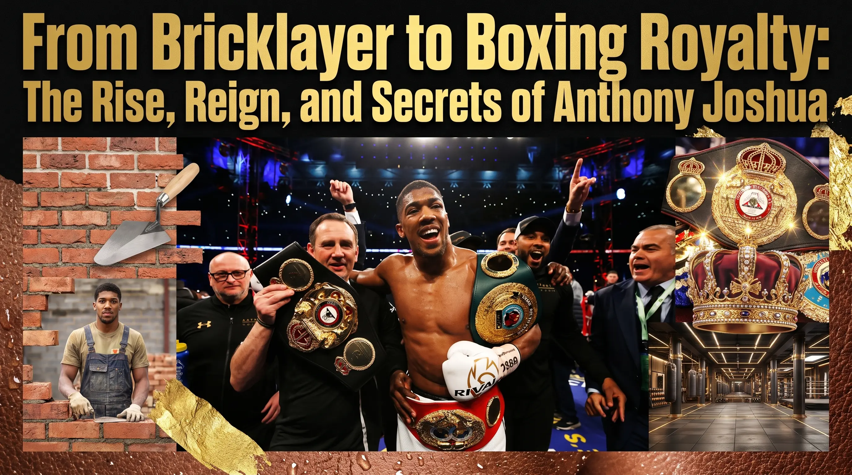 From Bricklayer to Boxing Royalty: The Rise, Reign, and Secrets of Anthony Joshua