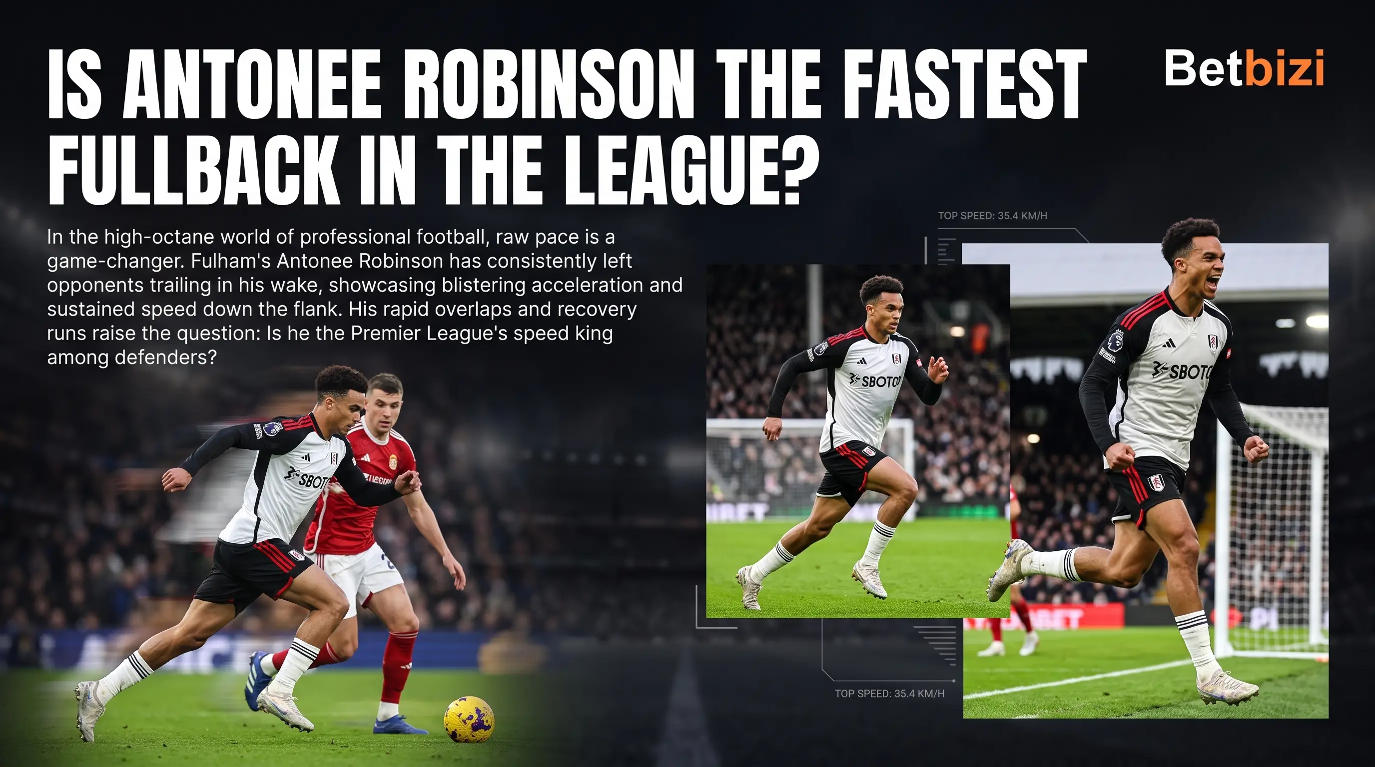 Is Antonee Robinson the Fastest Fullback in the League