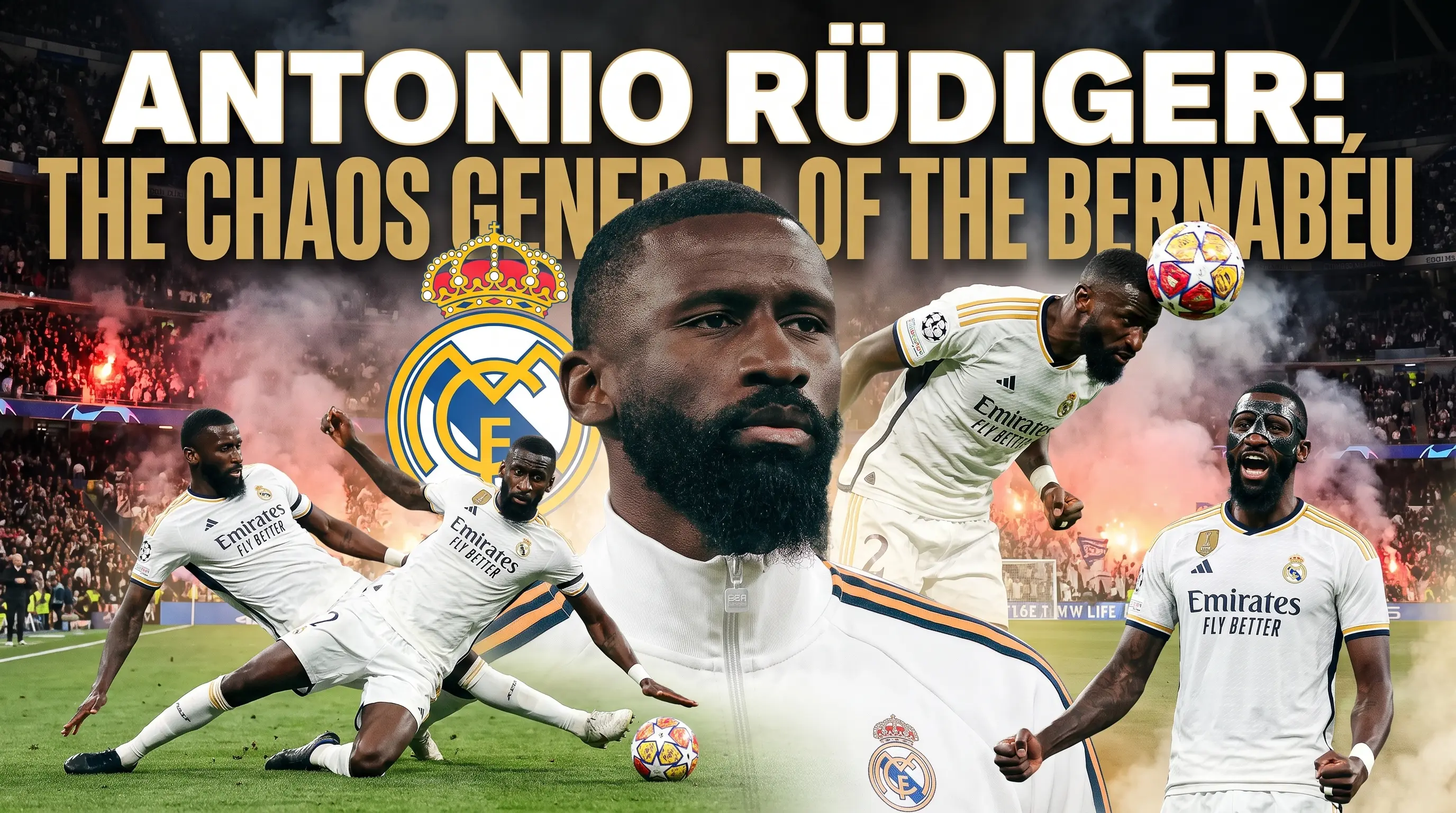 Antonio Rüdiger: The Chaos General of the Bernabéu