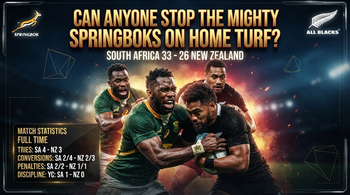Can Anyone Stop the Mighty Springboks on Home Turf
