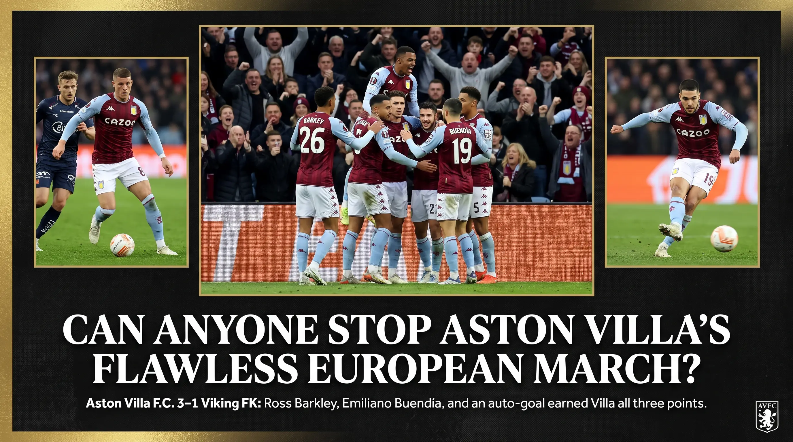 Can Anyone Stop Aston Villa’s Flawless European March?
