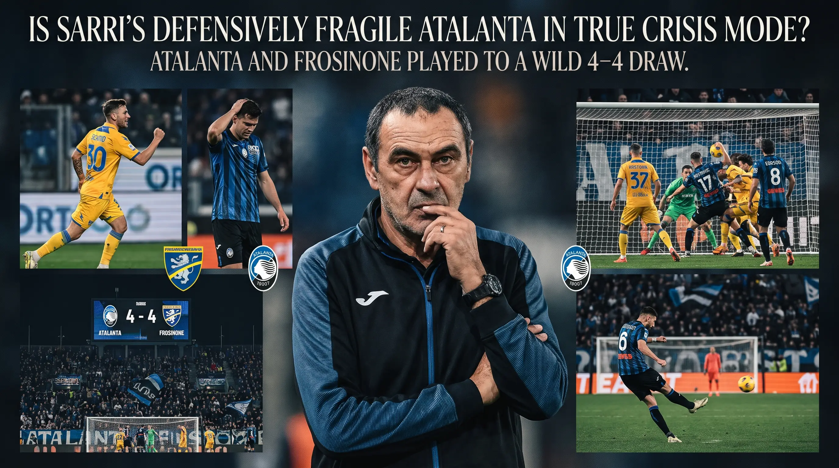 Is Sarri’s Defensively Fragile Atalanta In True Crisis Mode?