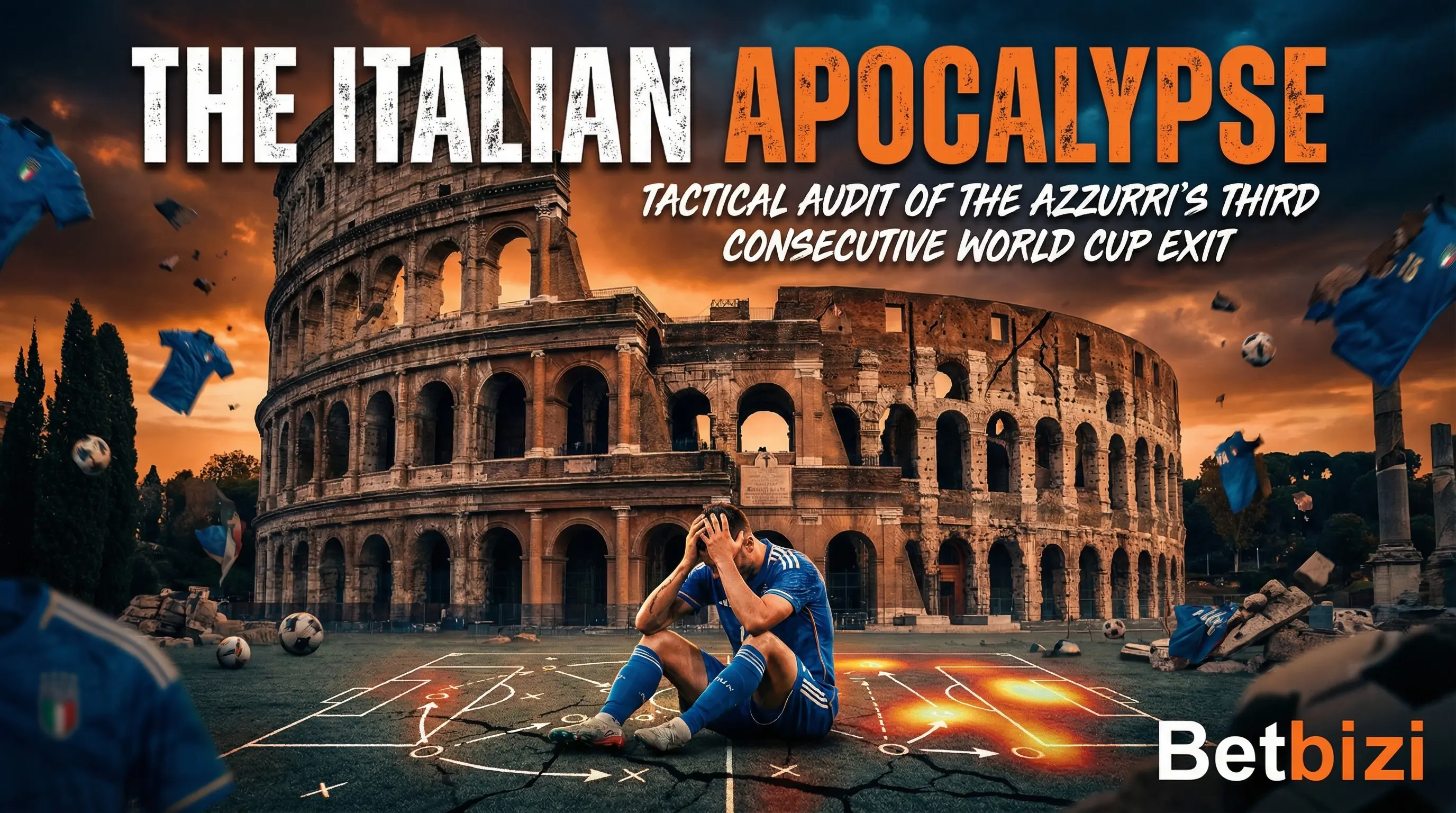 The Italian Apocalypse: Tactical Audit of the Azzurri’s Third Consecutive World Cup Exit