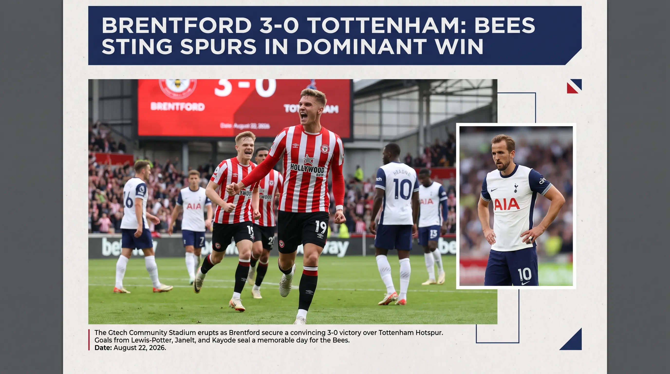Did Brentford Just Smash Tottenham Hotspur 3-0