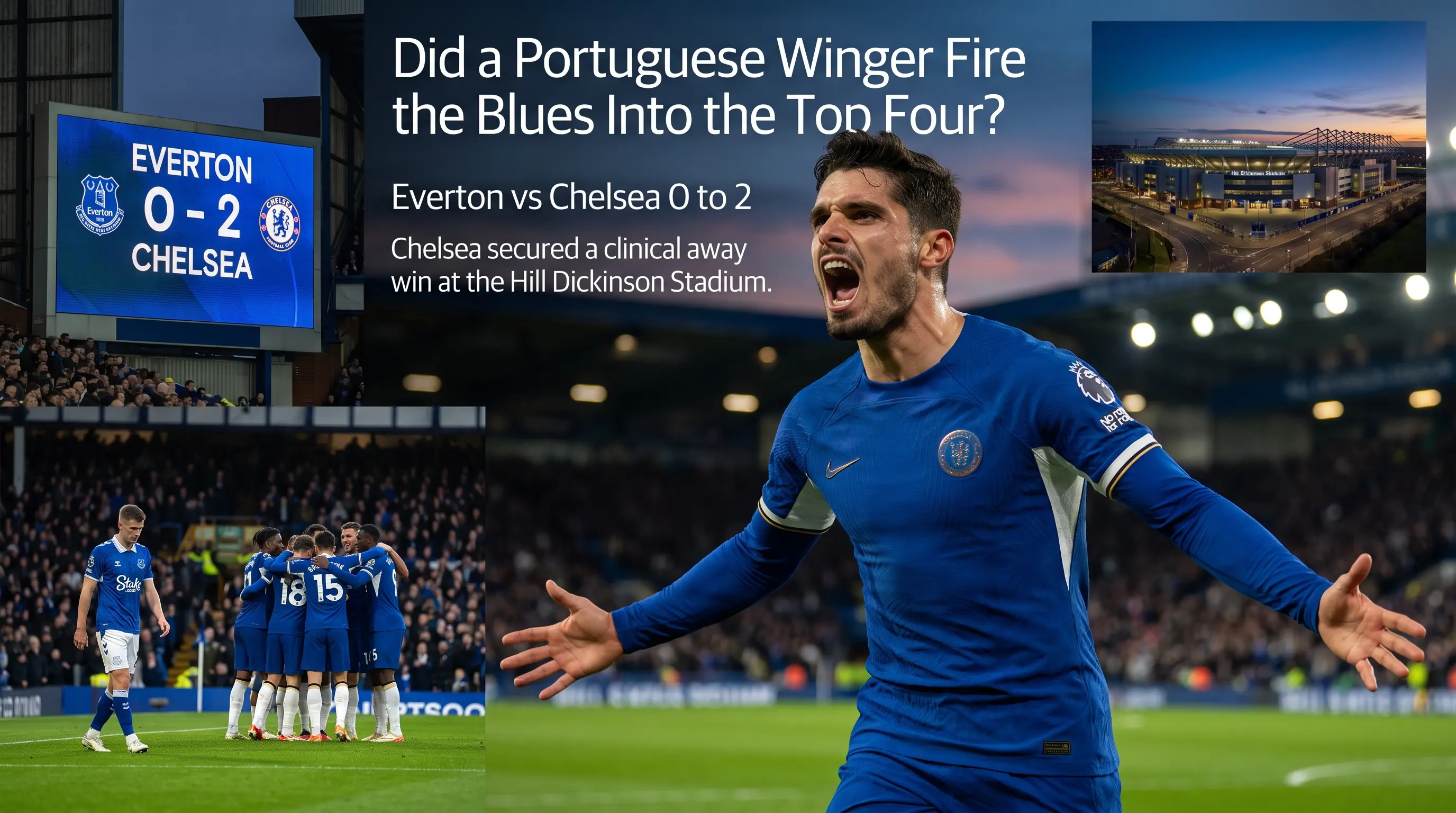 Did a Portuguese Winger Fire the Blues Into the Top Four?