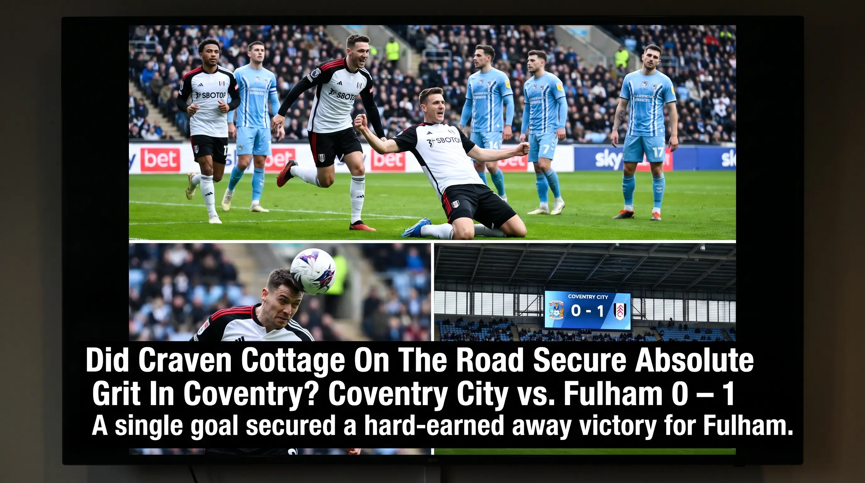 Did Craven Cottage On The Road Secure Absolute Grit In Coventry?