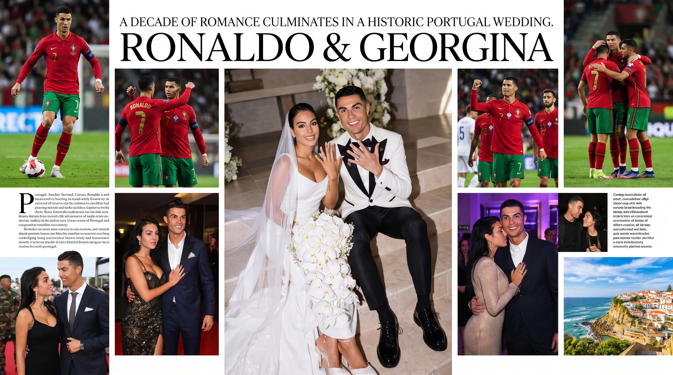 A Decade of Romance Culminates in a Historic Portugal Wedding