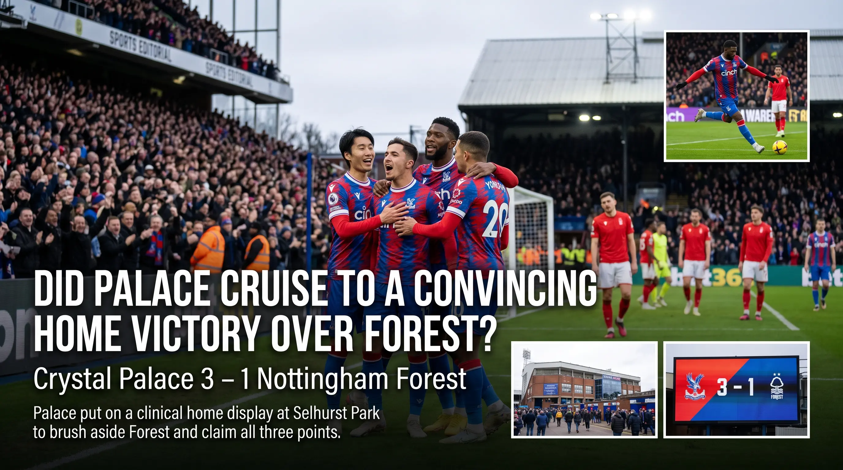 Did Palace Cruise to a Convincing Home Victory over Forest?