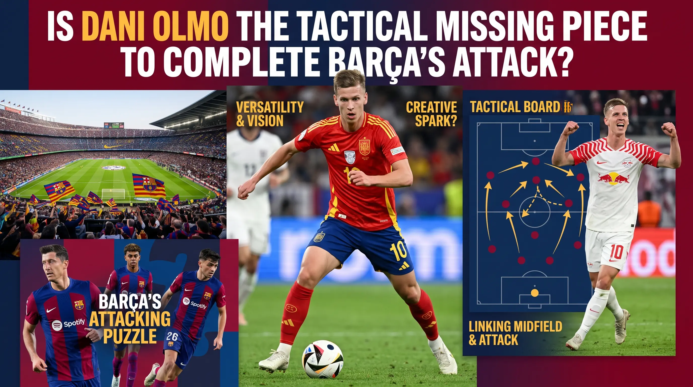 Is Dani Olmo the Tactical Missing Piece to Complete Barcelonas Attack