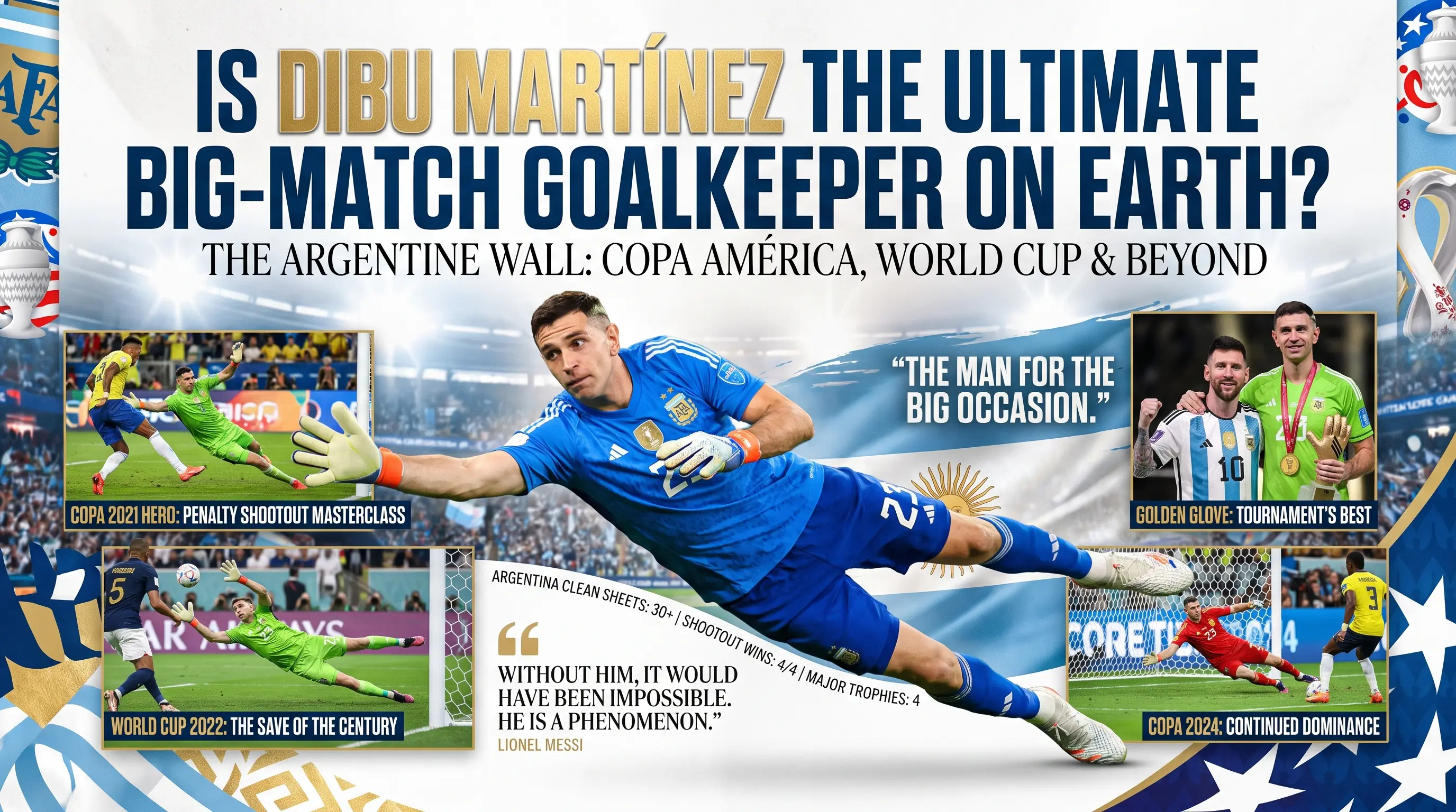 Is Dibu Martinez the Ultimate Big Match Goalkeeper on Earth