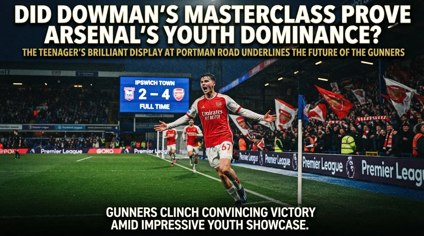Did Dowmans Masterclass Prove Arsenals Youth Dominance