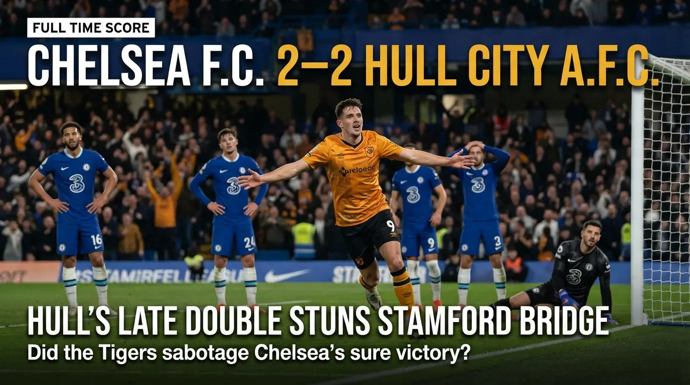 Did Hulls Late Double Sabotage Chelseas Sure Victory