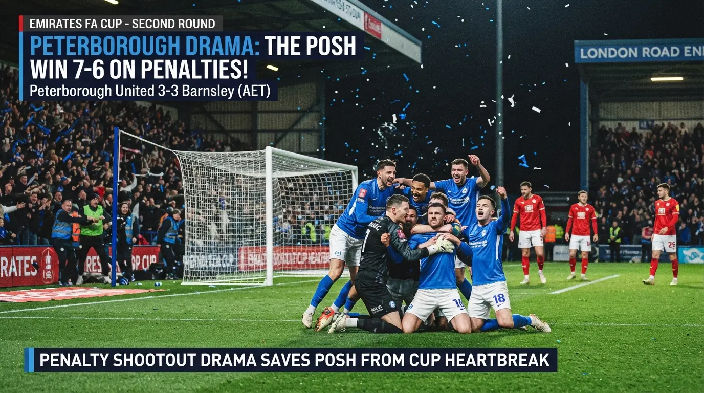 Did Penalty Shootout Drama Save The Posh From Cup Heartbreak