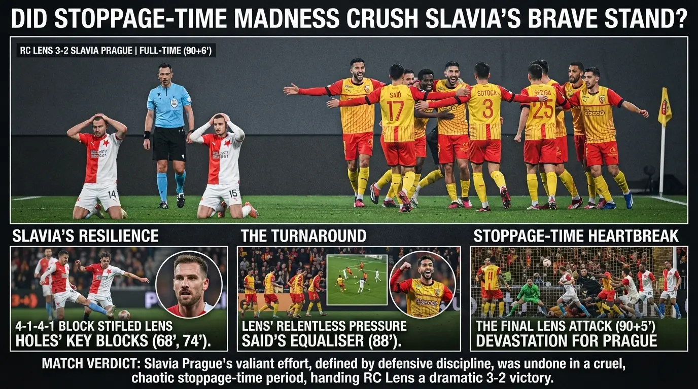Did Stoppage Time Madness Crush Slavias Brave Stand