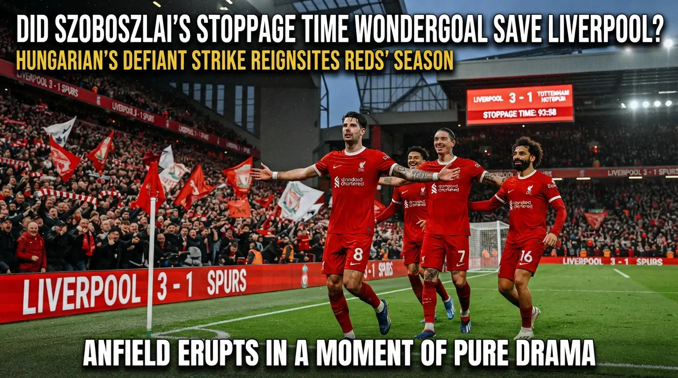 Did Szoboszlais Stoppage Time Wondergoal Save Liverpool