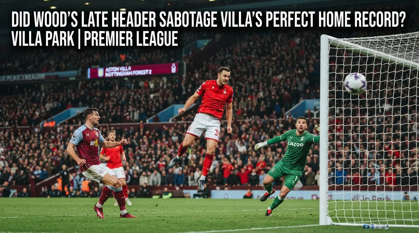 Did Woods Late Header Sabotage Villas Perfect Home Record