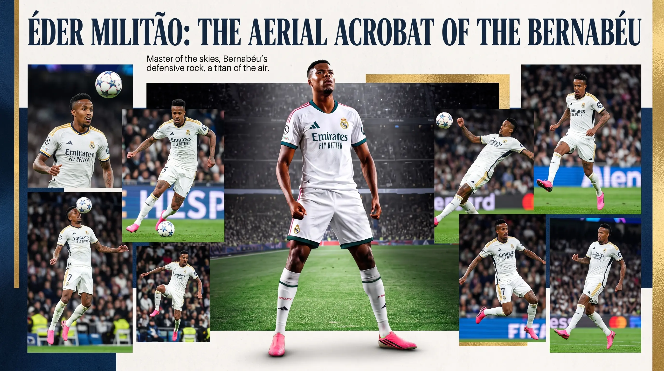 Éder Militão: The Aerial Acrobat of the Bernabéu