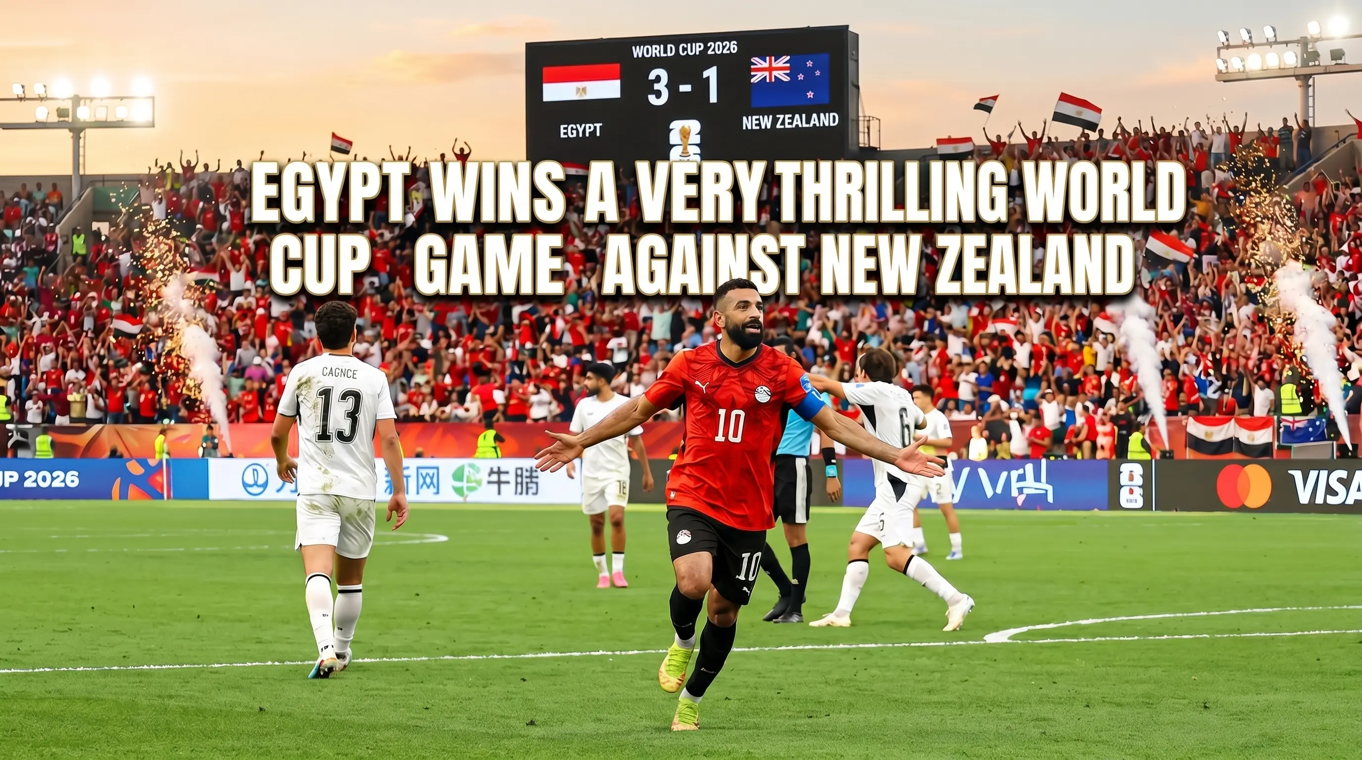 Egypt Wins A Very Thrilling World Cup Game