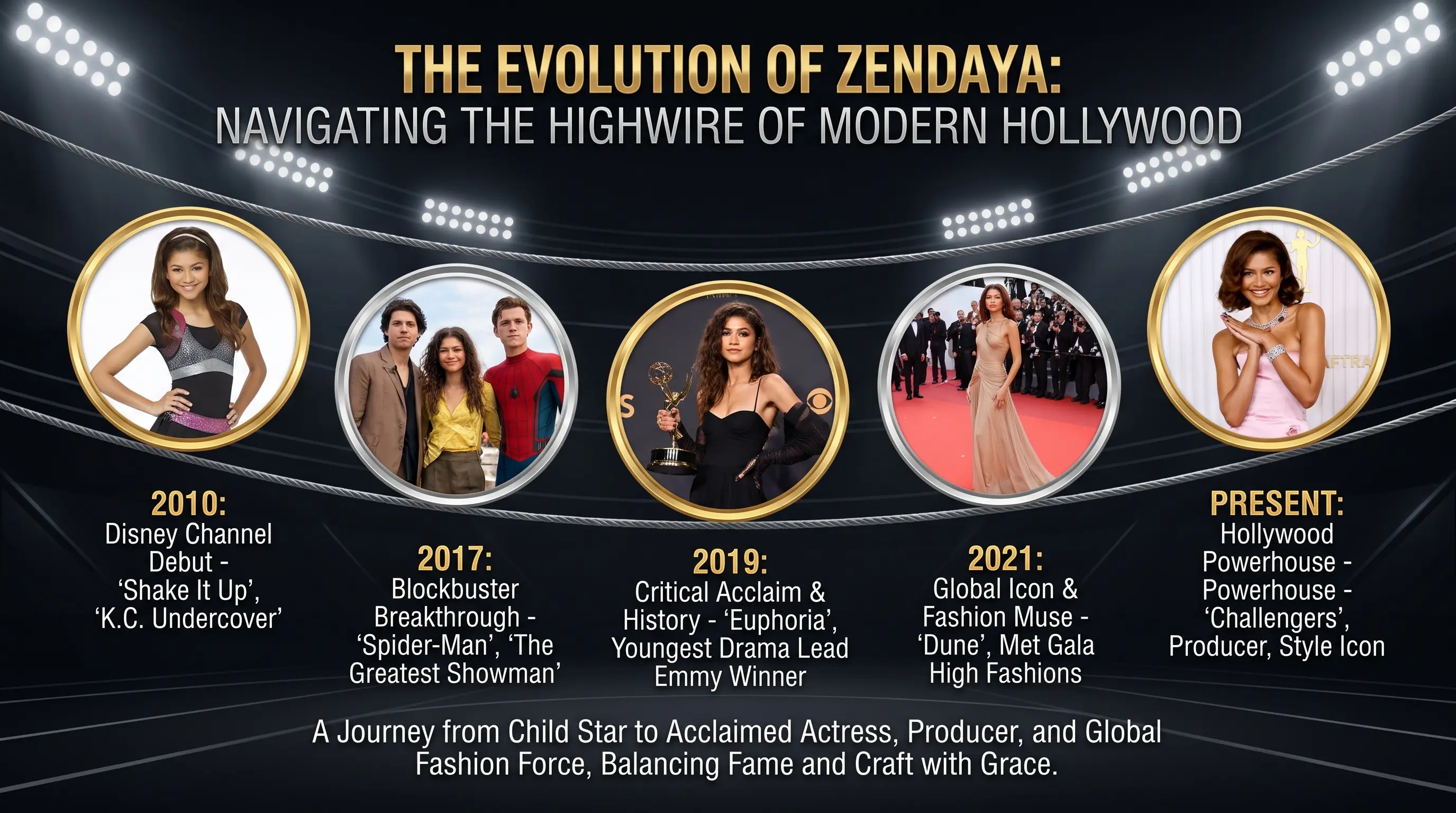 The Evolution of Zendaya: Navigating the Highwire of Modern Hollywood