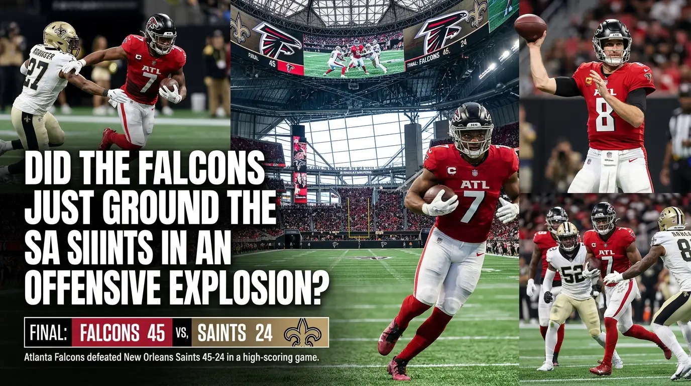 Did the Falcons Just Ground the Saints in an Offensive Explosion?