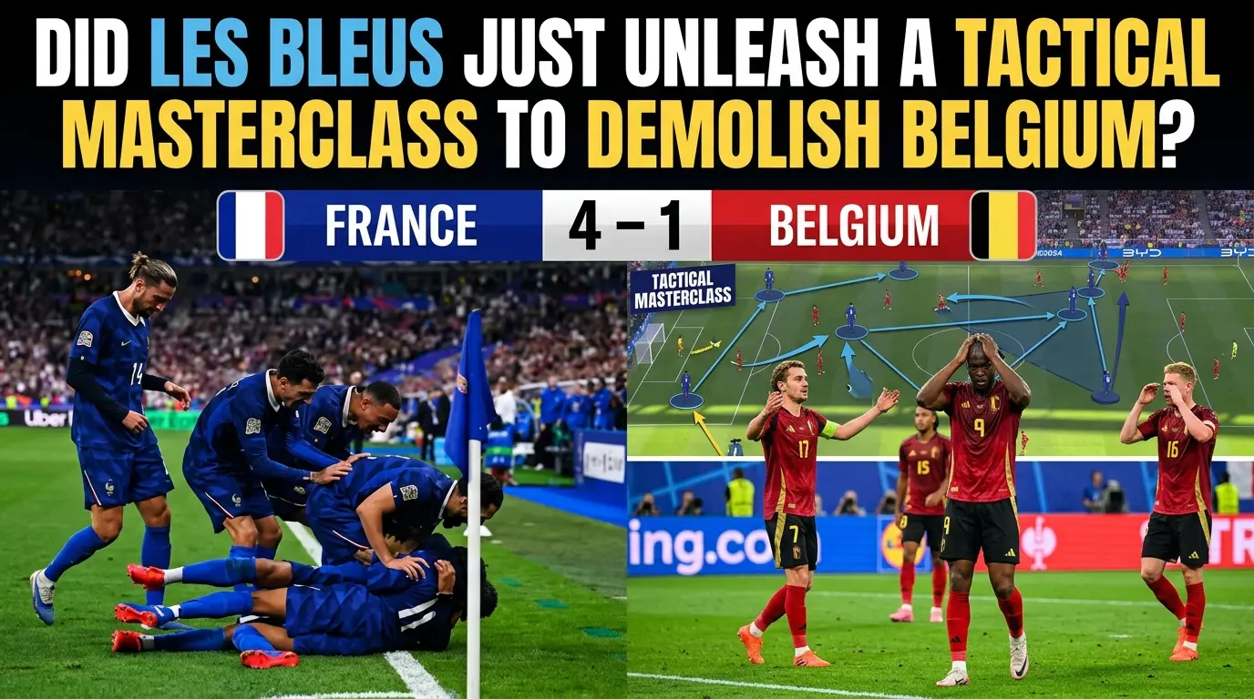 Did Les Bleus Just Unleash a Tactical Masterclass to Demolish Belgium?