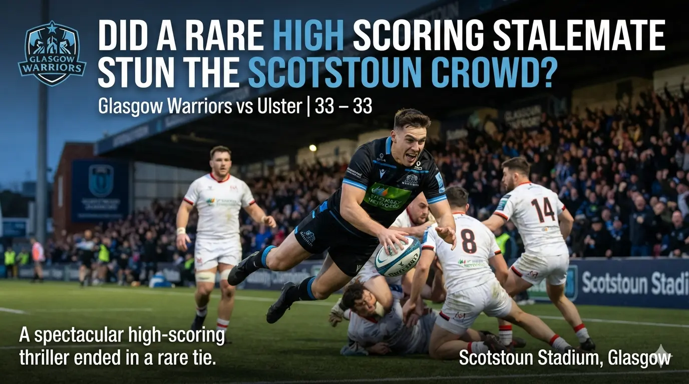Did A Rare High Scoring Stalemate Stun The Scotstoun Crowd?