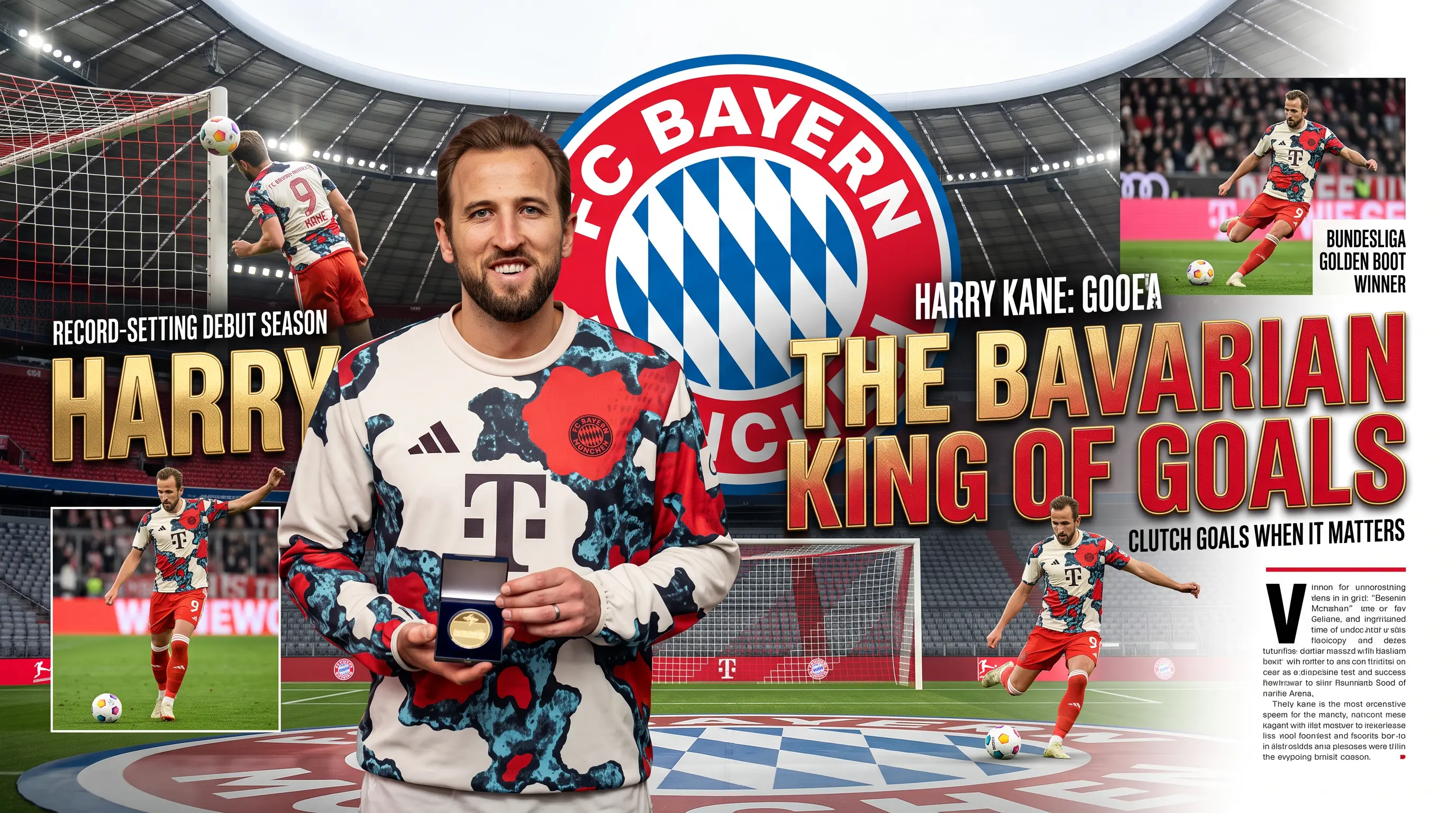 Harry Kane: The Bavarian King of Goals