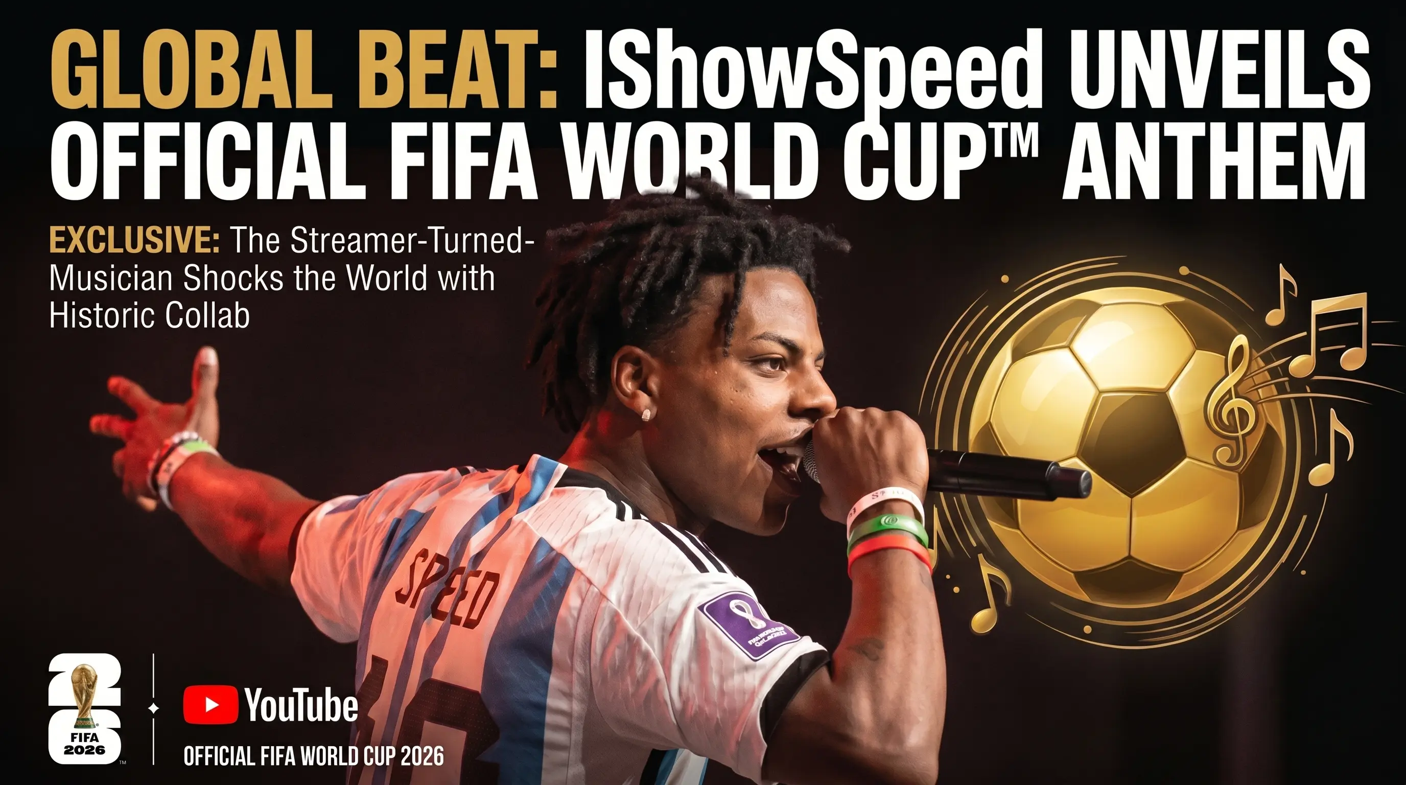 IShowSpeed Makes Huge FIFA World Cup Music News