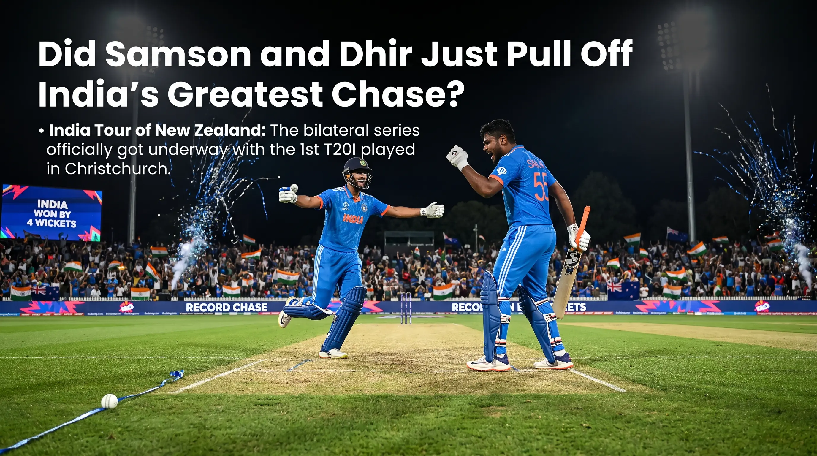 Did Samson and Dhir Just Pull Off India's Greatest Chase?