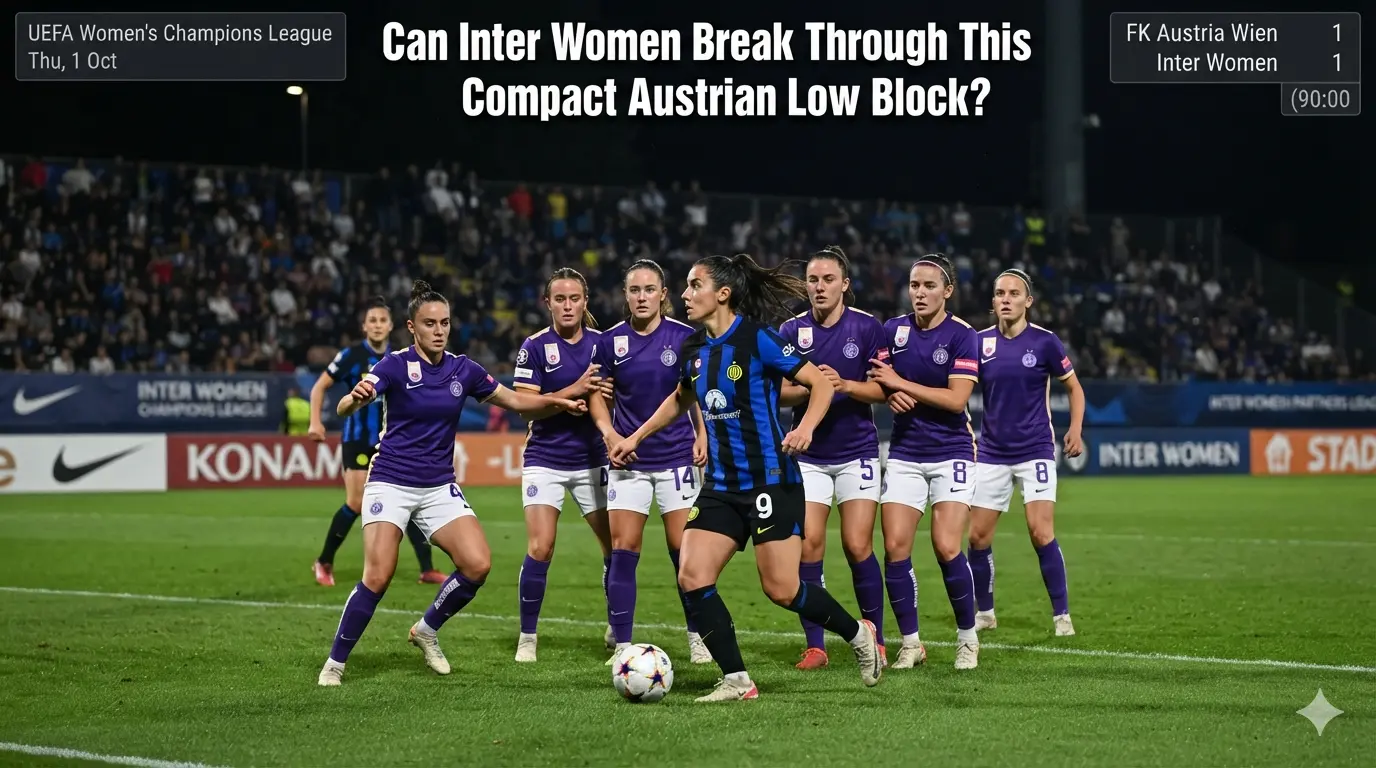 Can Inter Women Break Through This Compact Austrian Low Block?