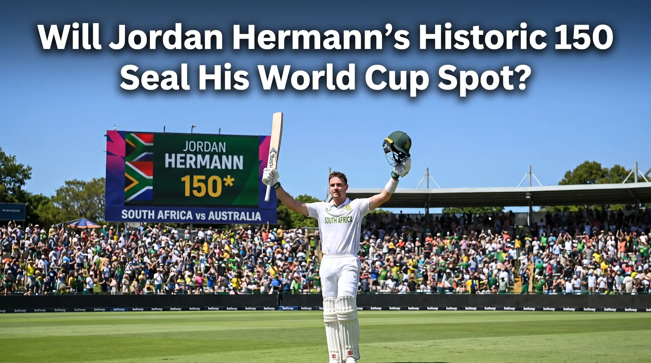 Will Jordan Hermanns Historic 150 Seal His World Cup Spot