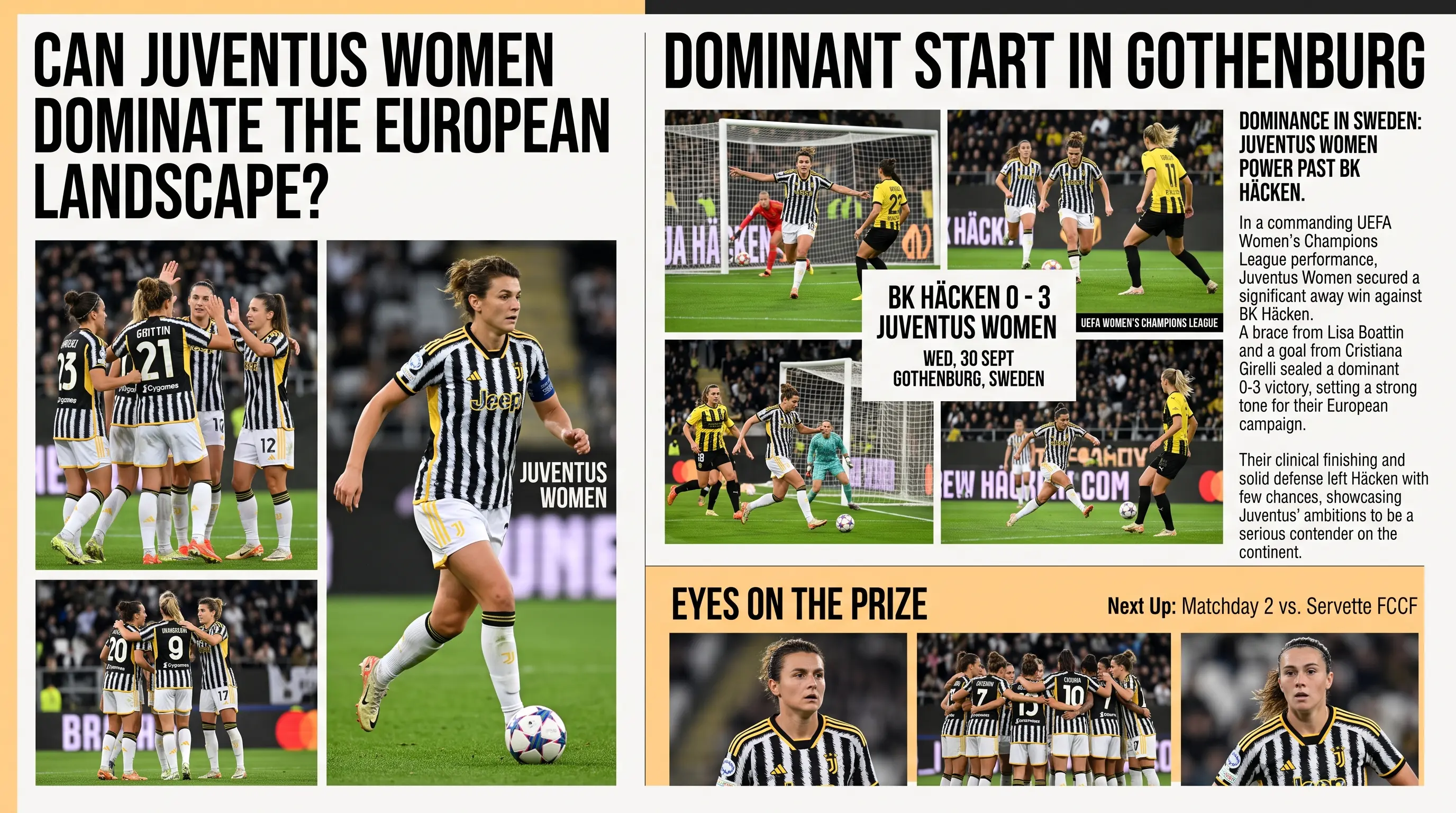 Can Juventus Women Dominate the European Landscape?