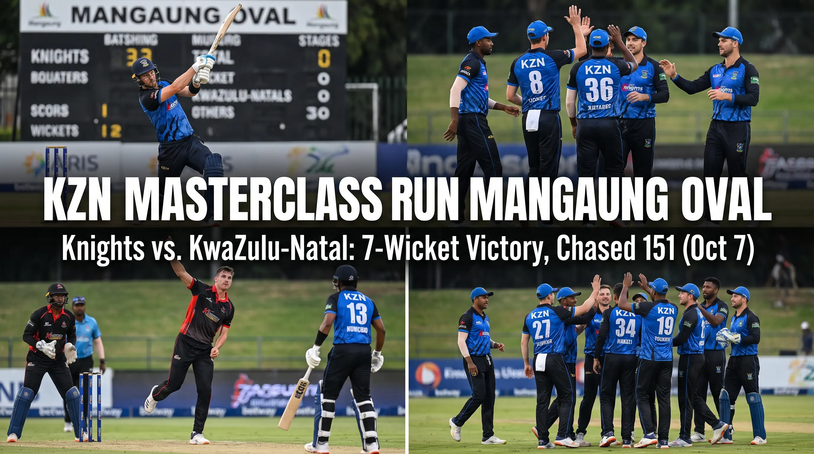 Did KZN Pull Off a Masterclass Run Chase at Mangaung Oval?