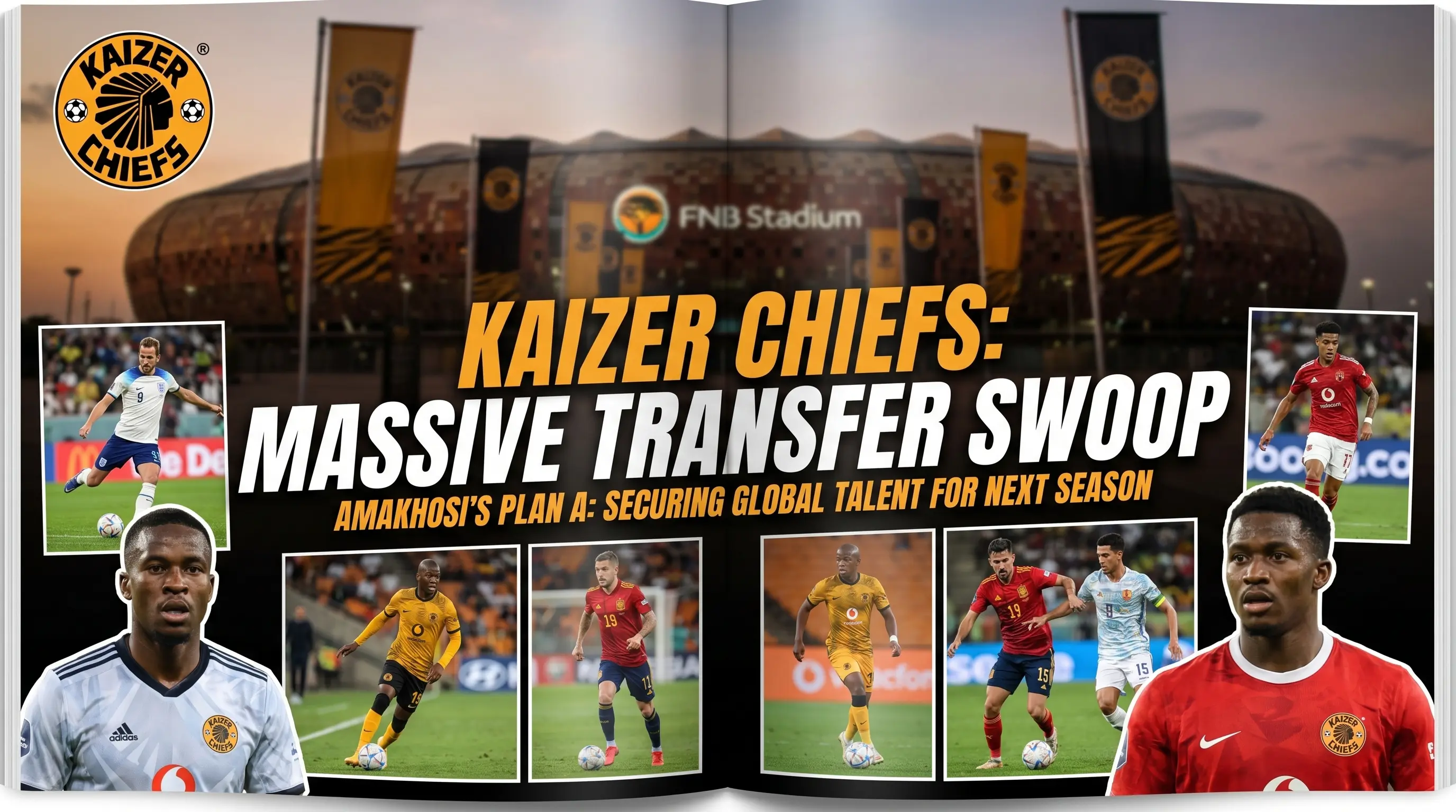 Kaizer Chiefs Plan A Massive Transfer Swoop