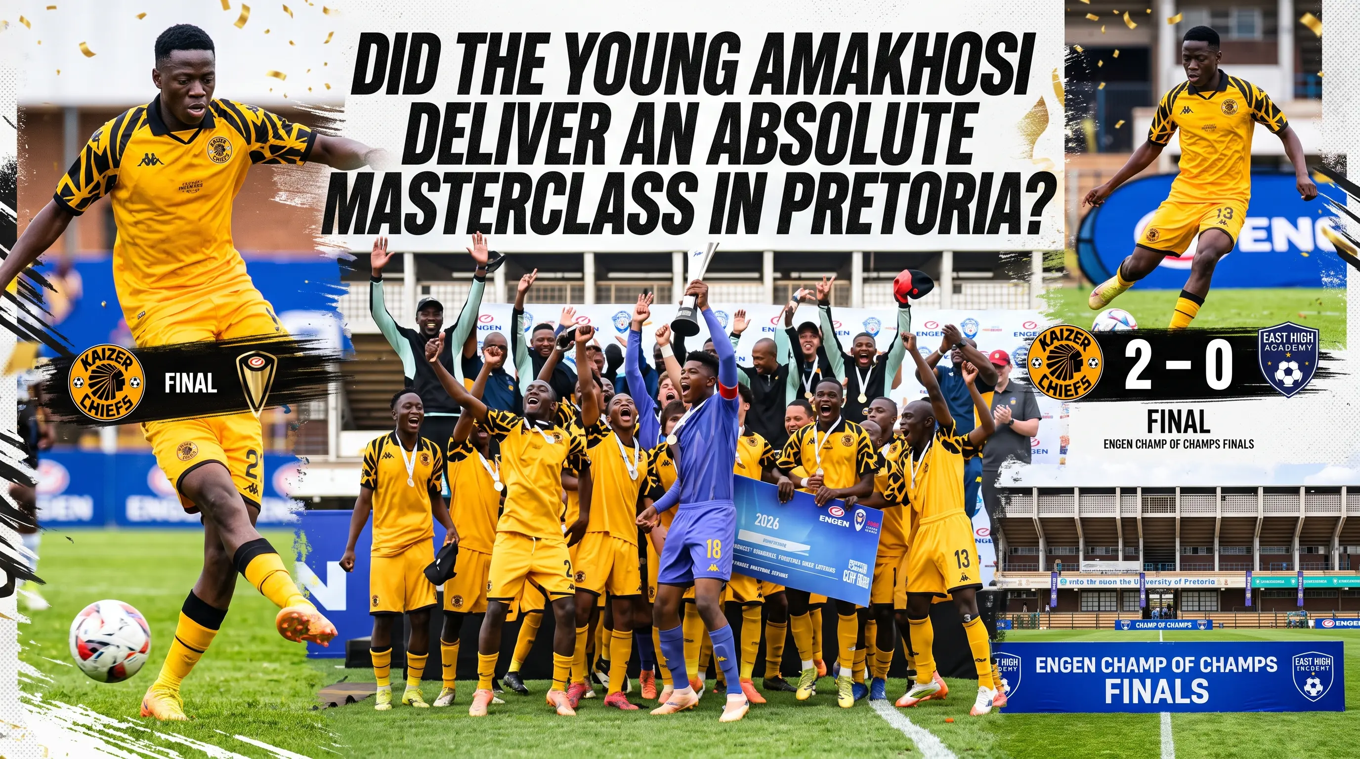 Did the Young Amakhosi Deliver an Absolute Masterclass in Pretoria?
