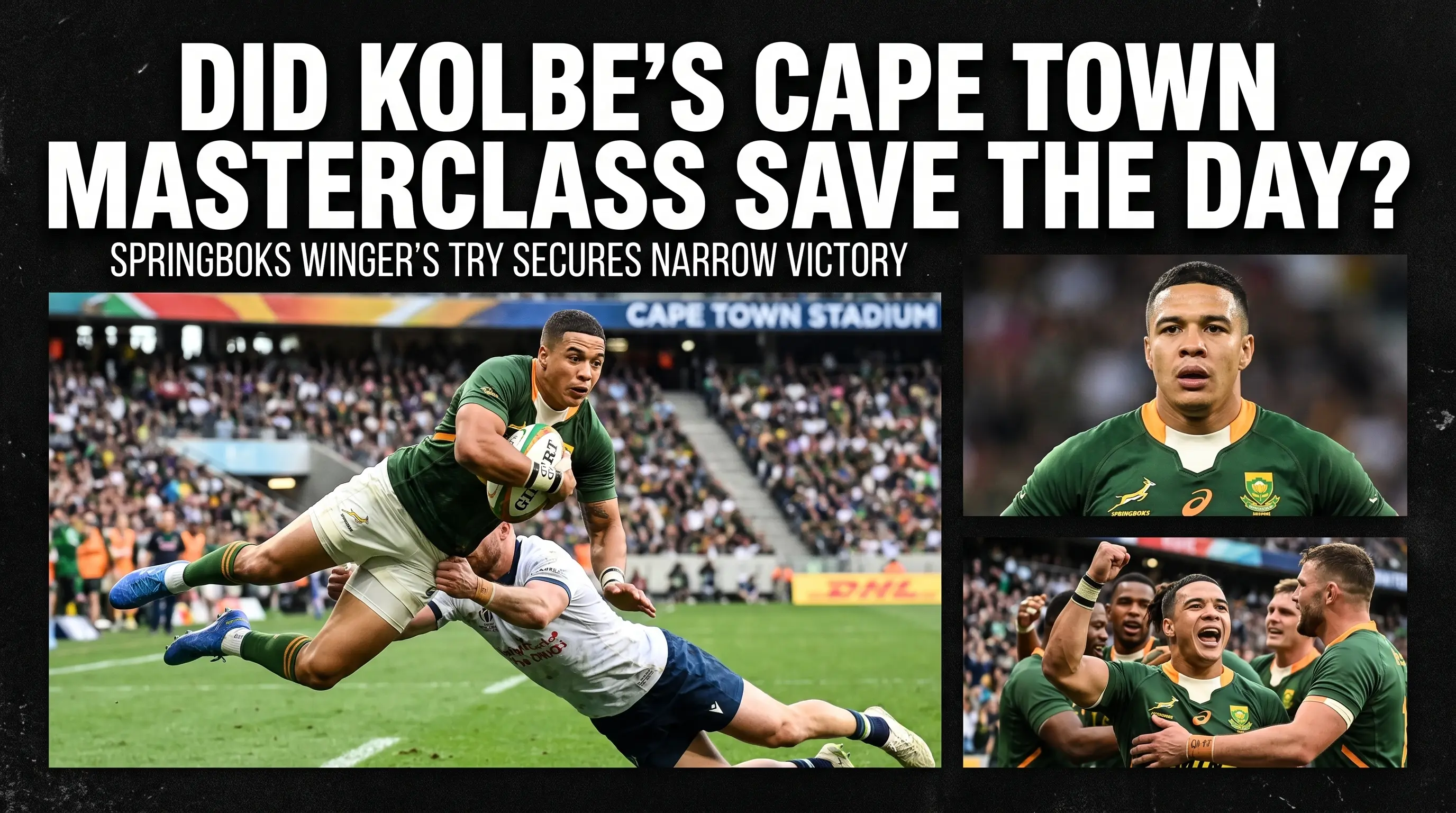 Did Kolbes Cape Town Masterclass Save the Day