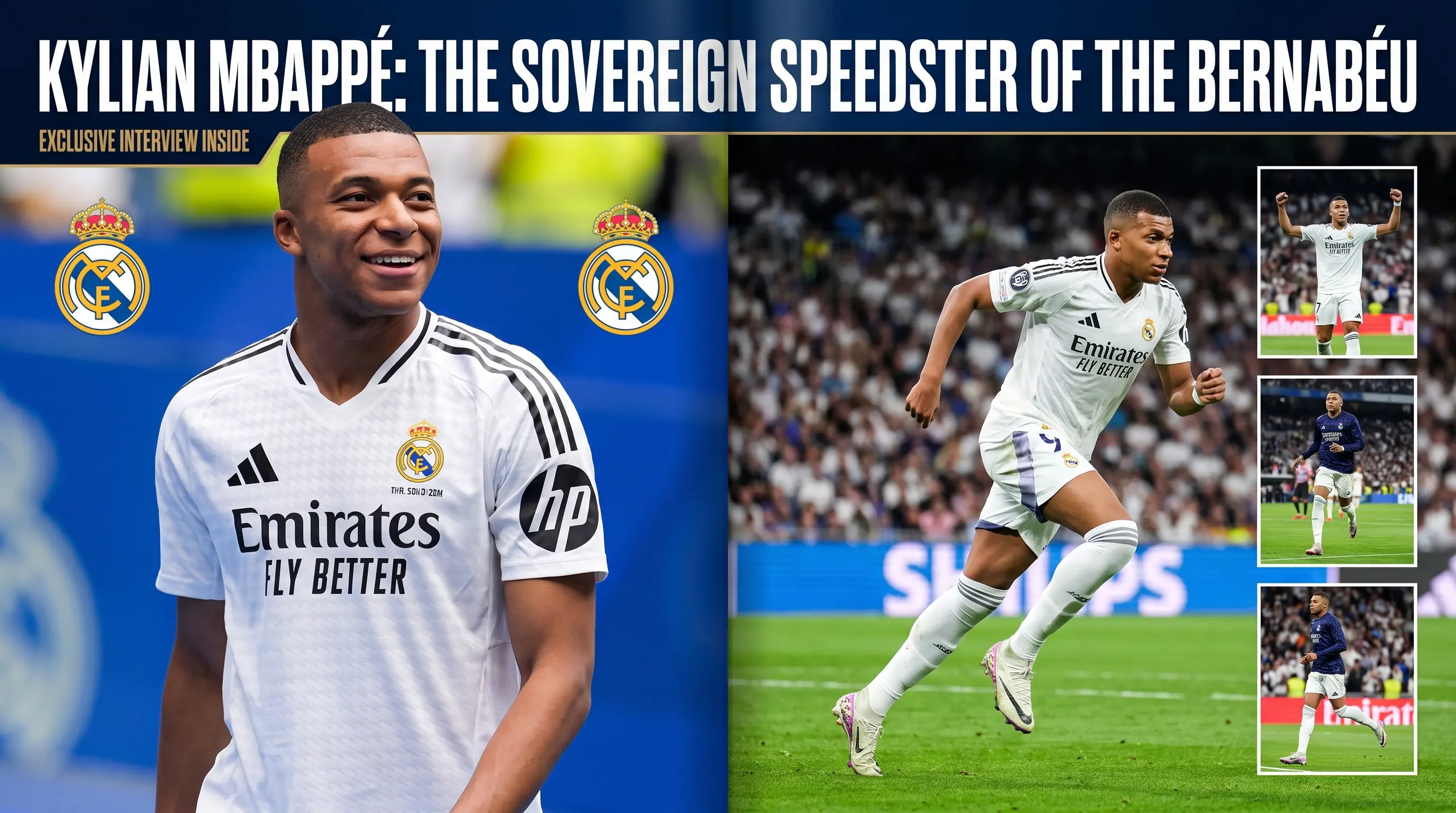 Kylian Mbappé: The Sovereign Speedster of the Bernabéu