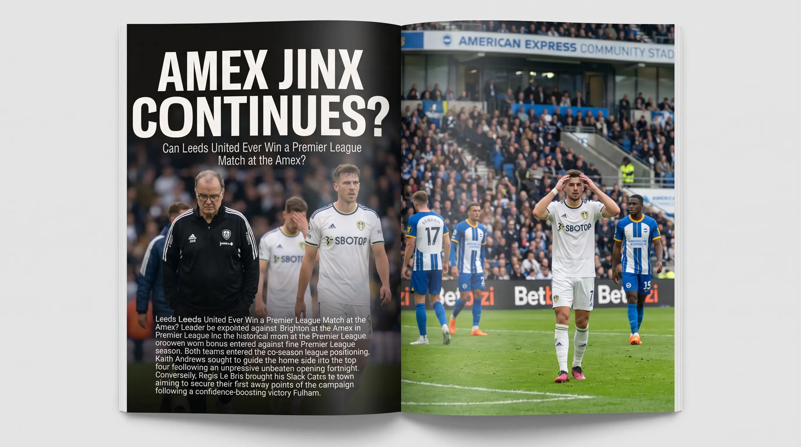 Can Leeds United Ever Win a Premier League Match at the Amex