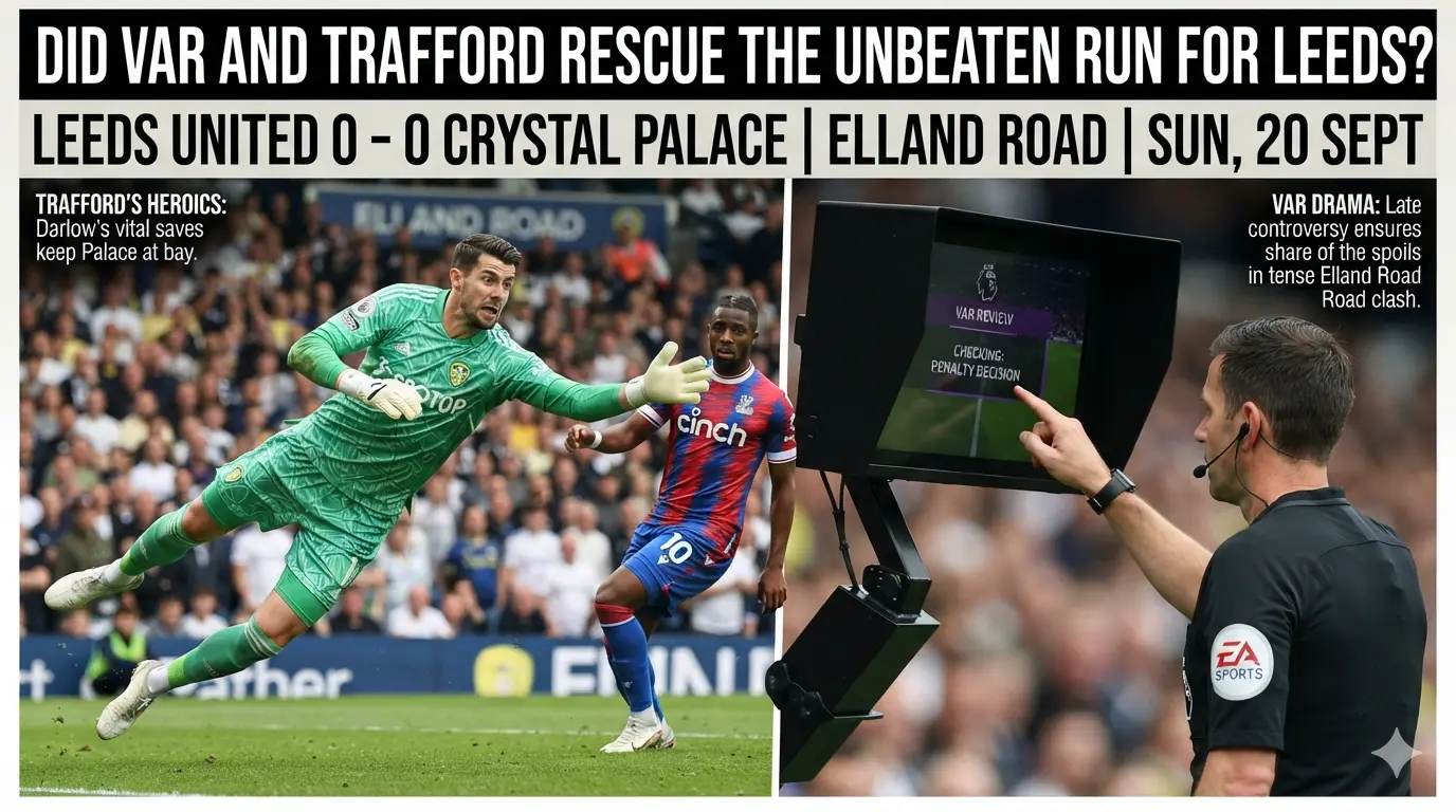 Did VAR and Trafford Rescue the Unbeaten Run for Leeds?