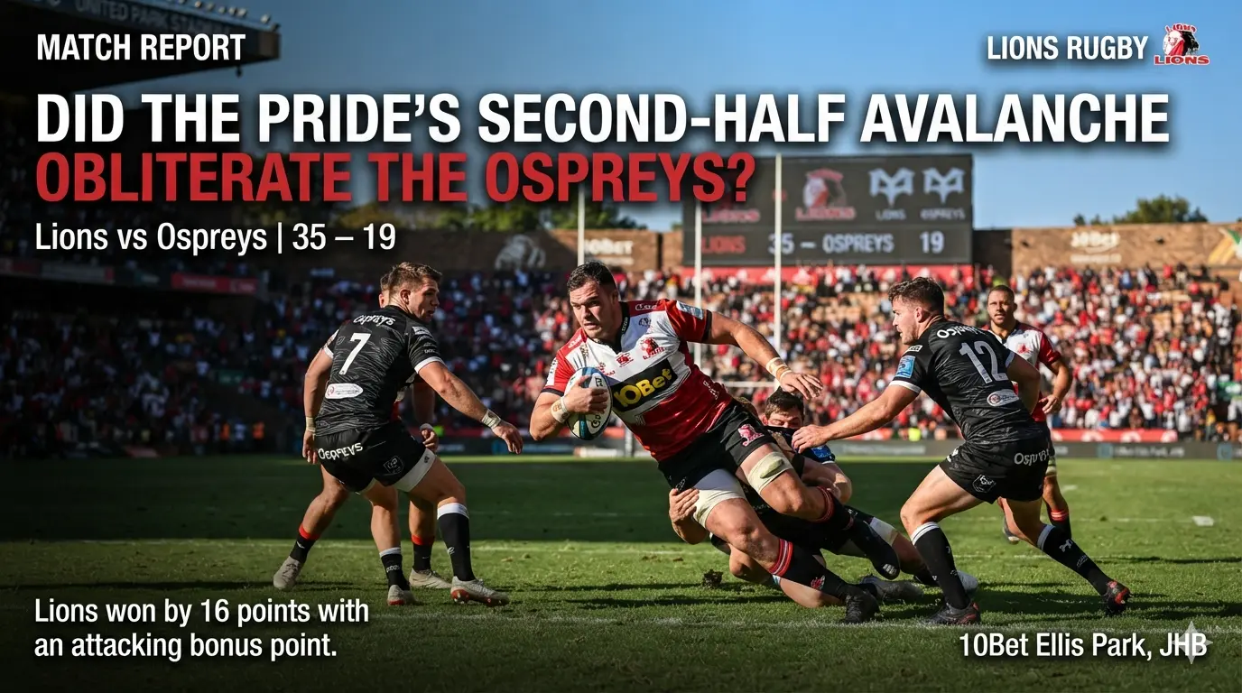 Did the Pride's Second-Half Avalanche Obliterate the Ospreys?