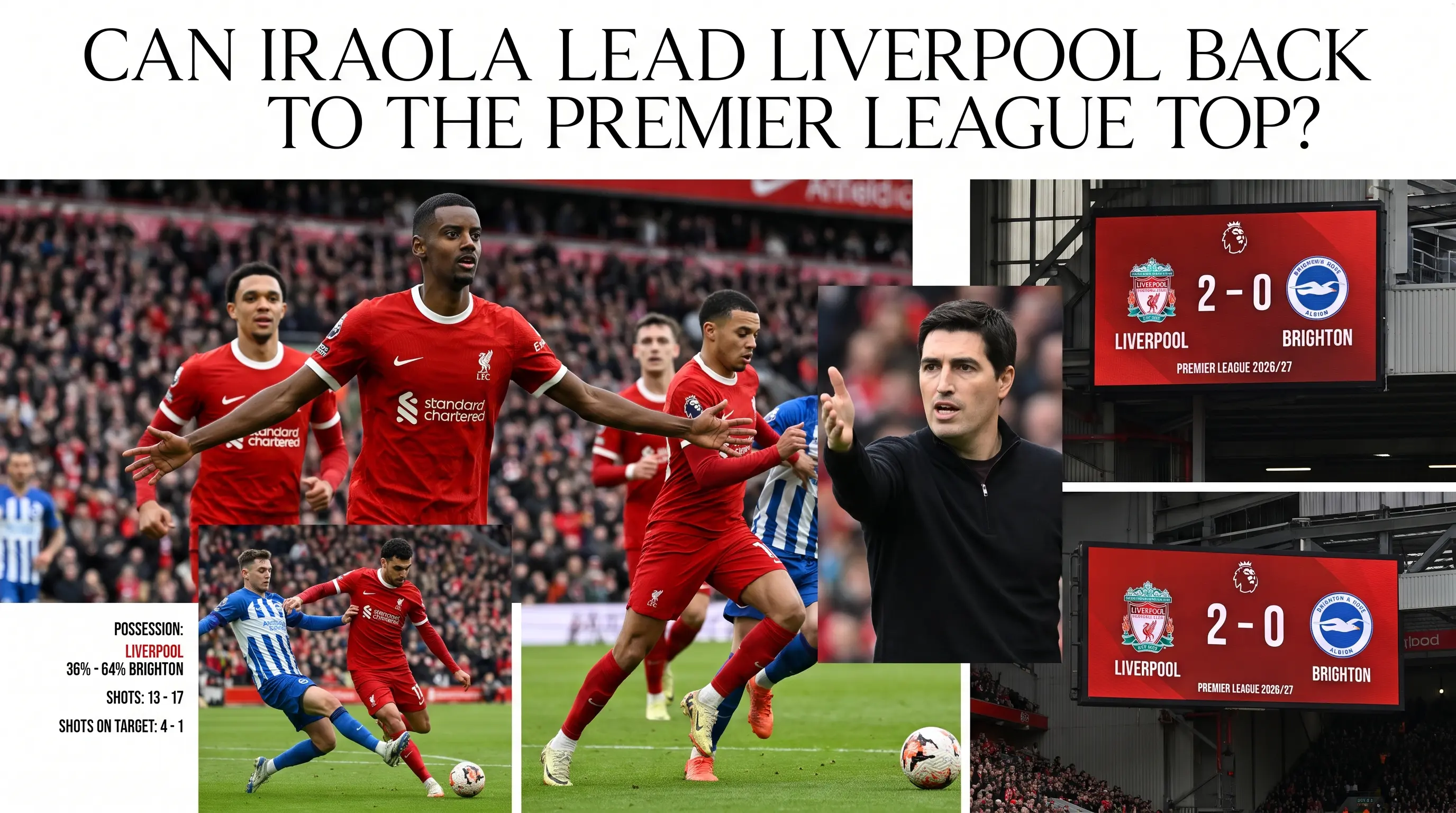Can Iraola Lead Liverpool Back to the Premier League Top?