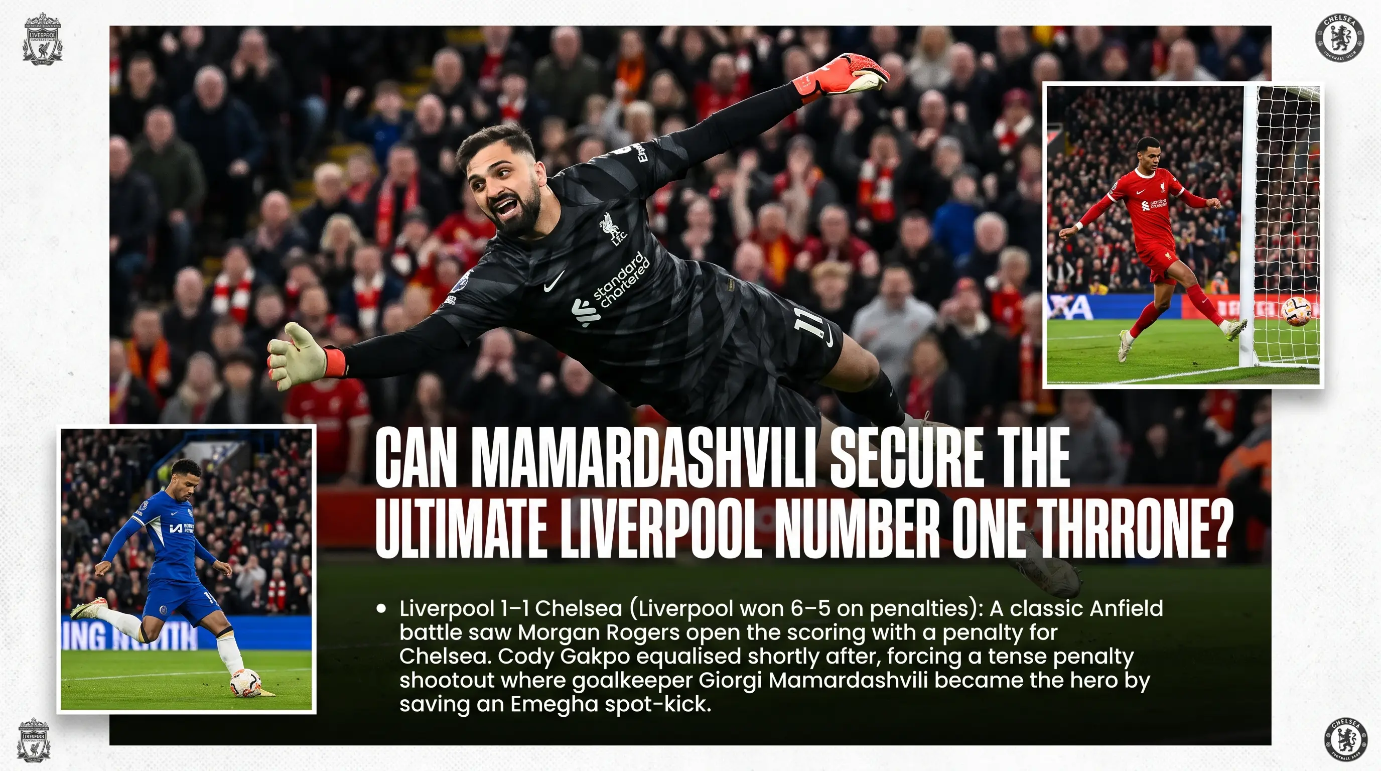 Can Mamardashvili Secure the Ultimate Liverpool Number One Throne?