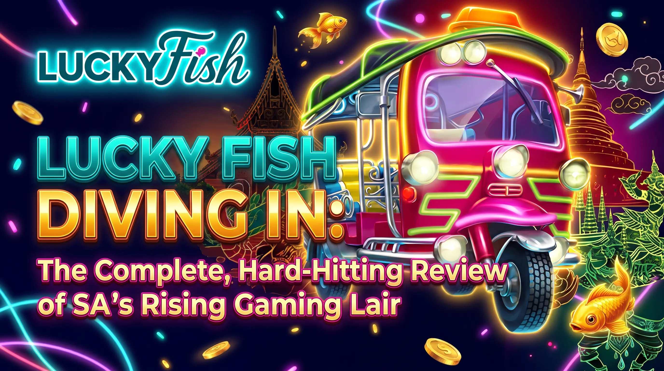 Lucky Fish Diving In: The Complete Hard Hitting Review of SA's Rising Gaming Lair