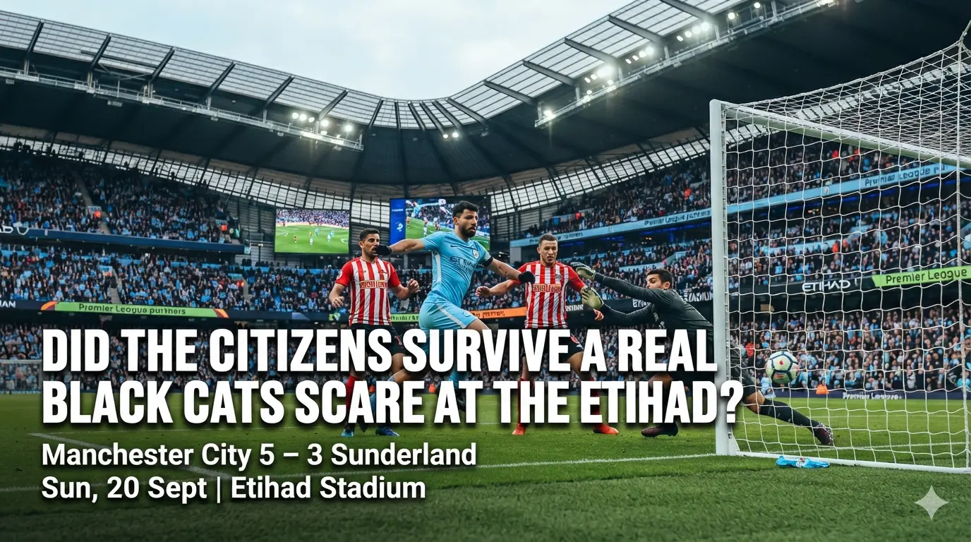Did the Citizens Survive a Real Black Cats Scare at the Etihad?