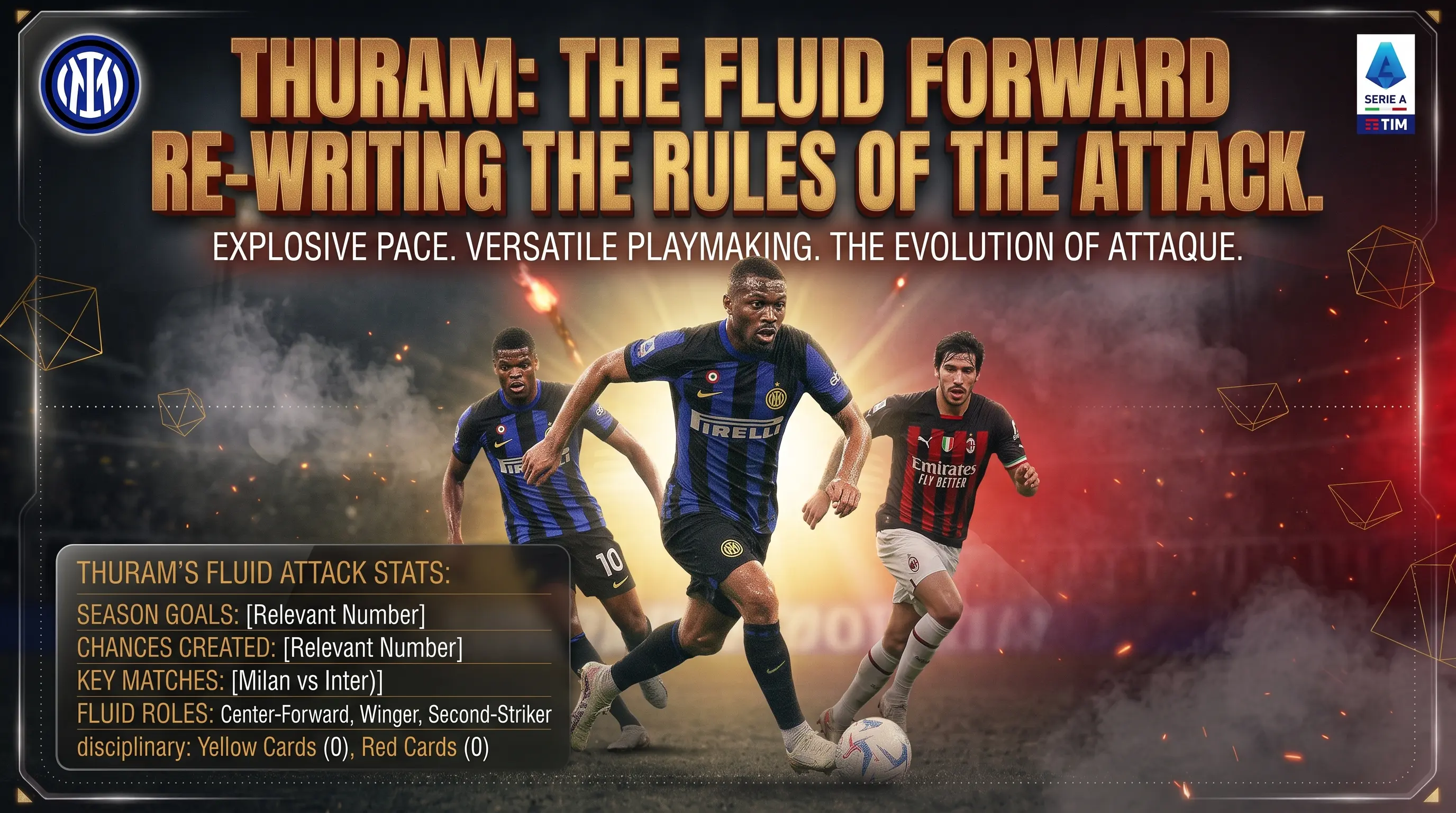 Thuram: The Fluid Forward Re Writing the Rules of the Attack