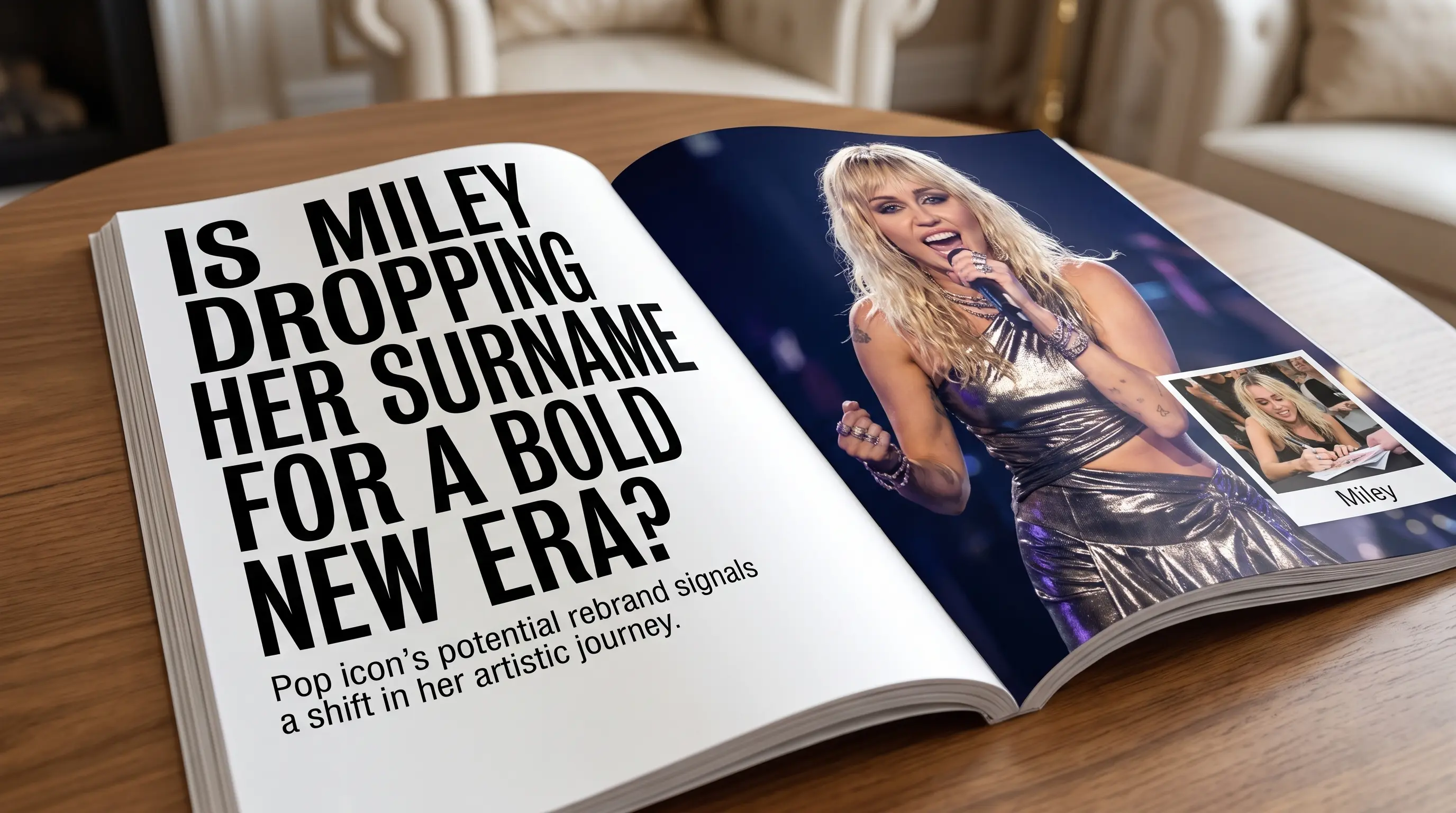 Is Miley Dropping Her Surname for a Bold New Era