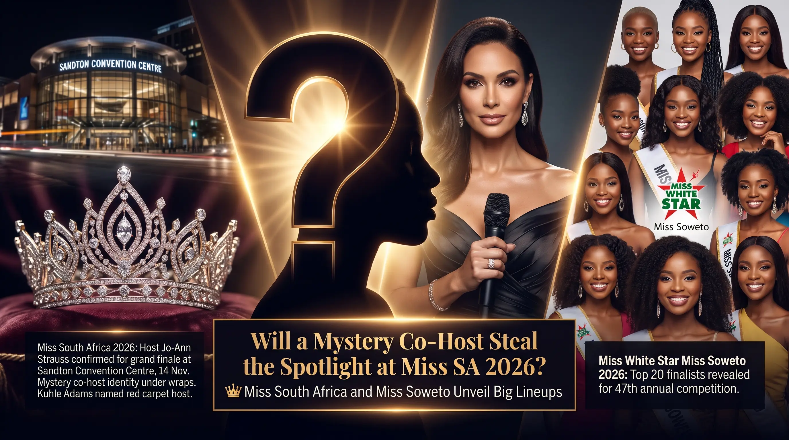 Will a Mystery Co Host Steal the Spotlight at Miss SA 2026?