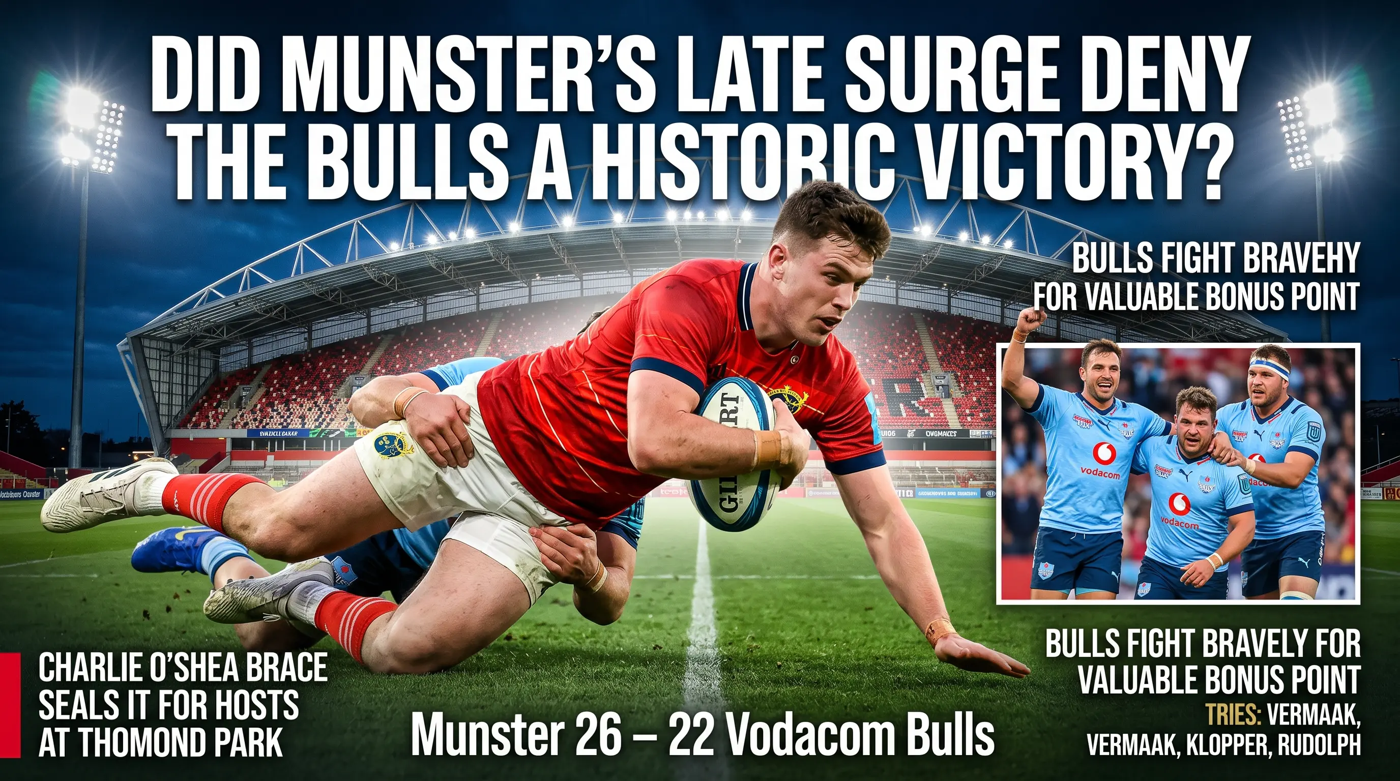 Did Munster’s Late Surge Deny The Bulls A Historic Victory?